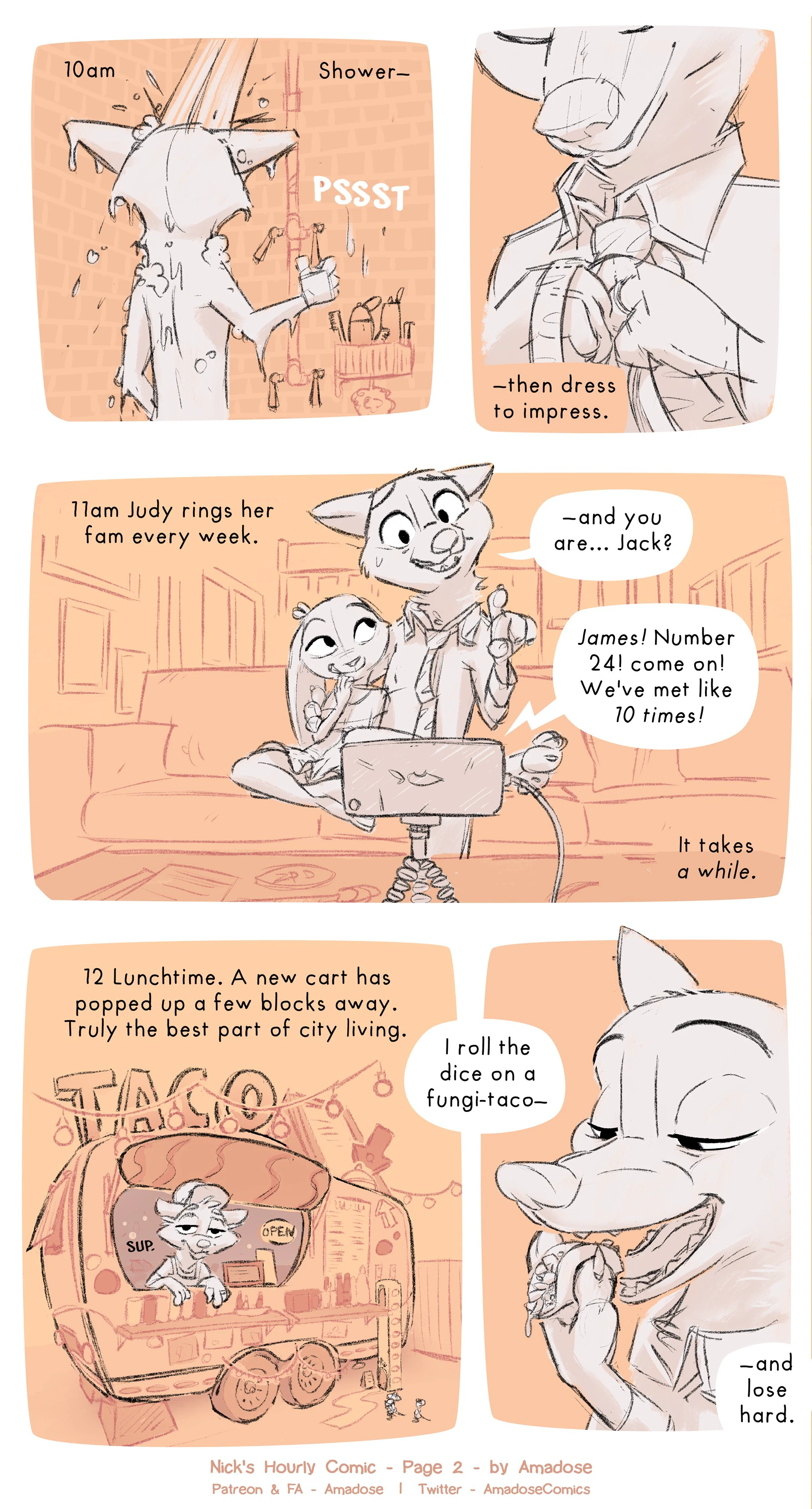 Nick's Hourly Comic — page 1