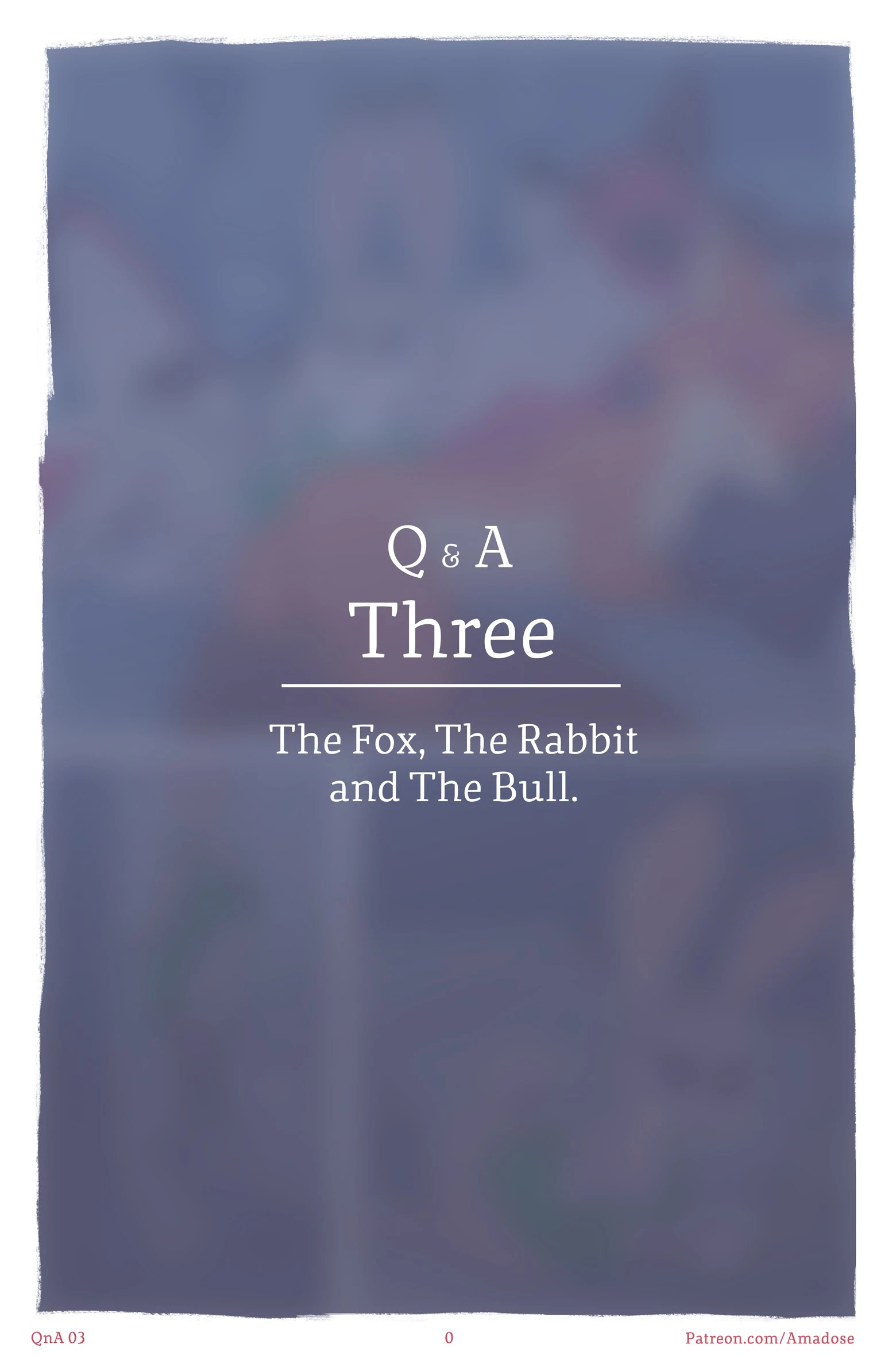 Qna 3 - The Fox the Rabbit and the Bull cover