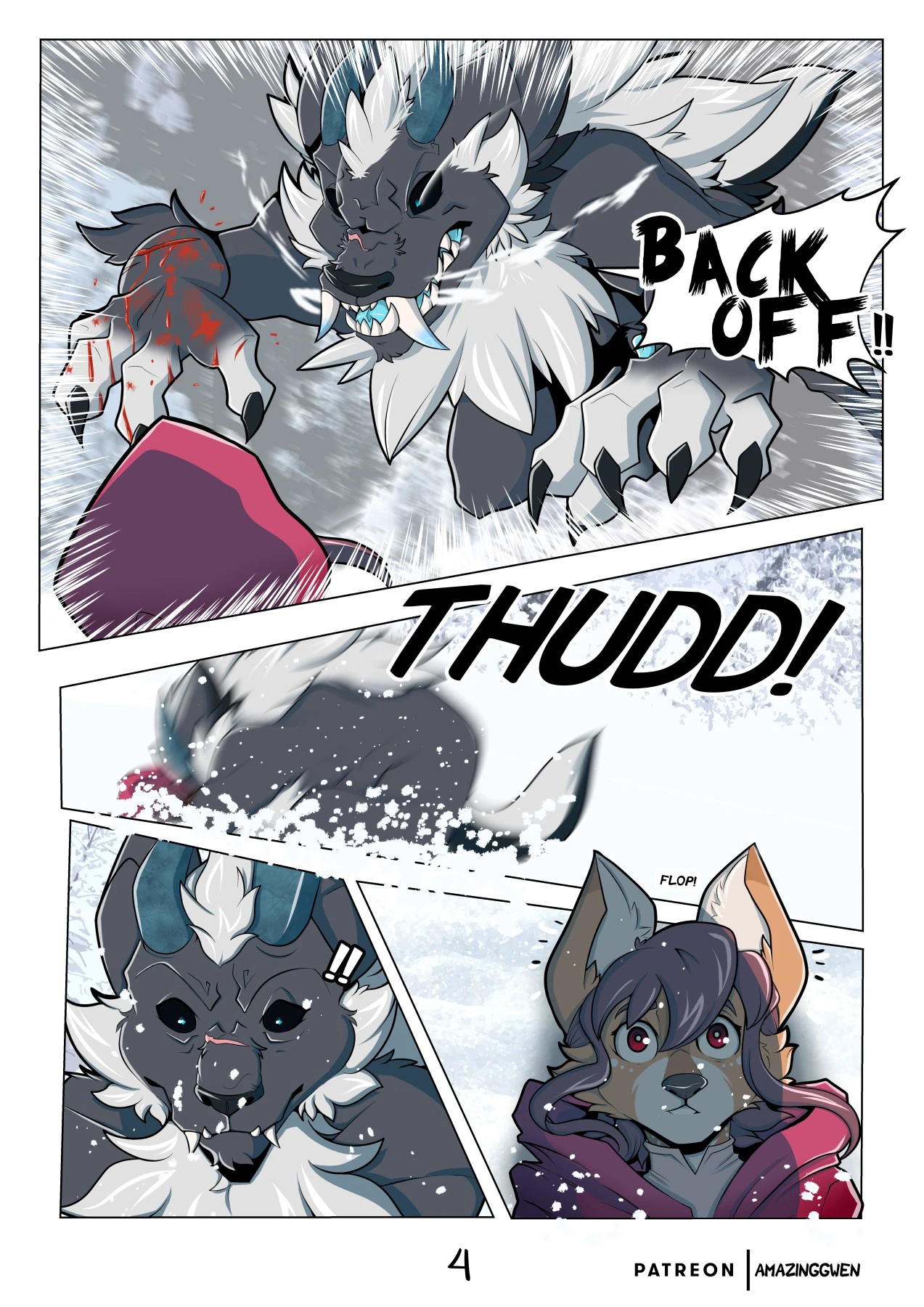 Red Blossom X Winter Snow — page 4