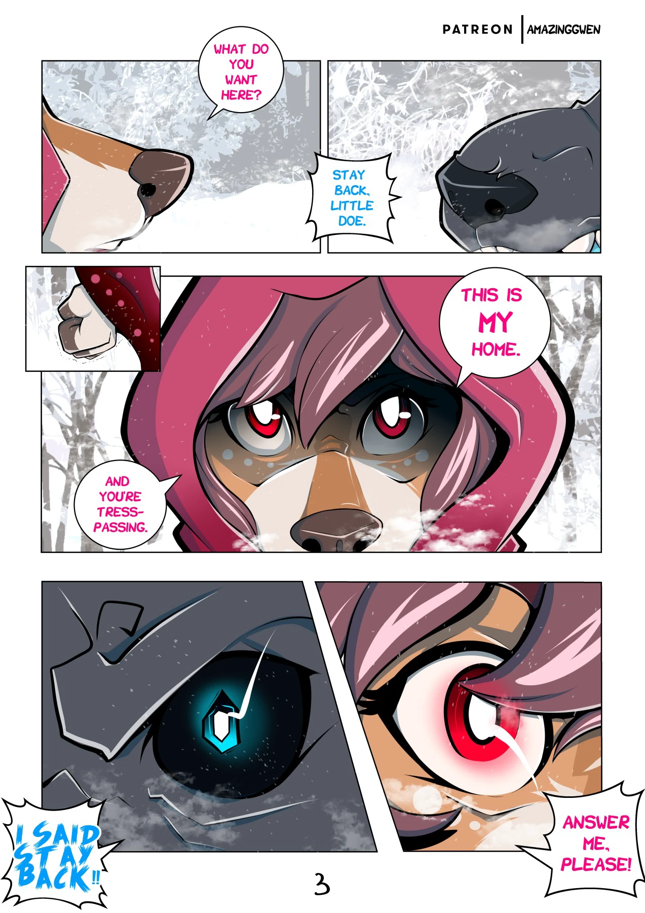 Red Blossom X Winter Snow — page 3