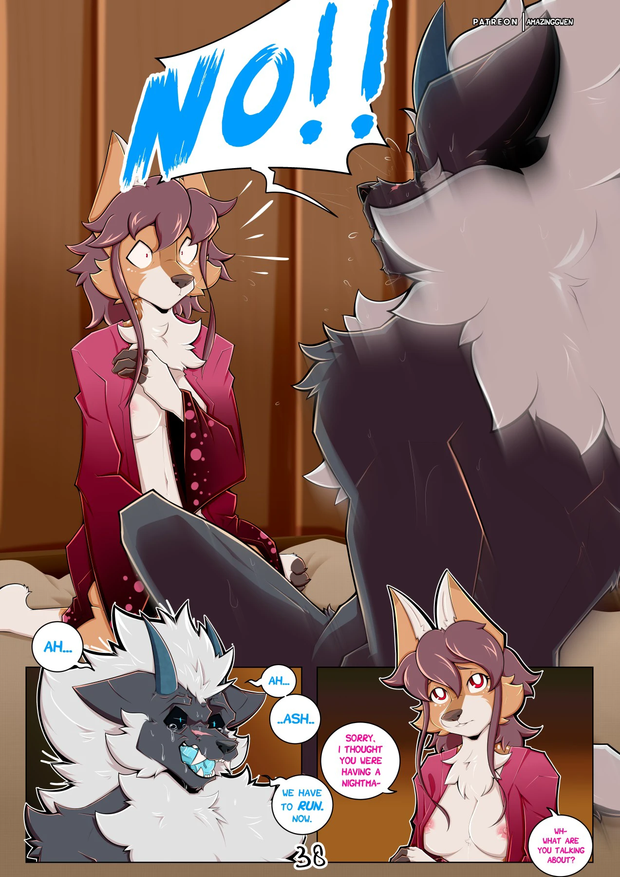 Red Blossom X Winter Snow — page 36