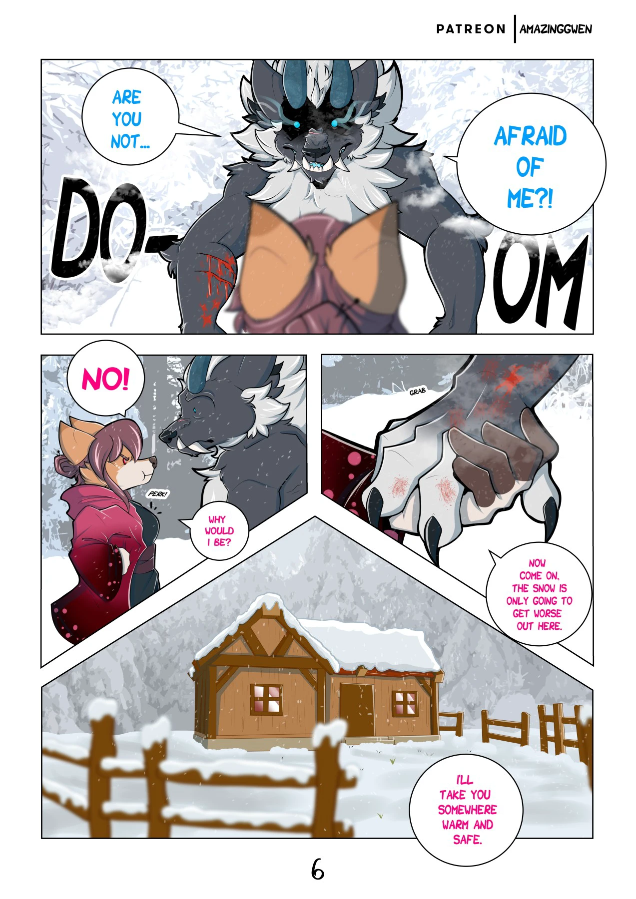 Red Blossom X Winter Snow — page 6