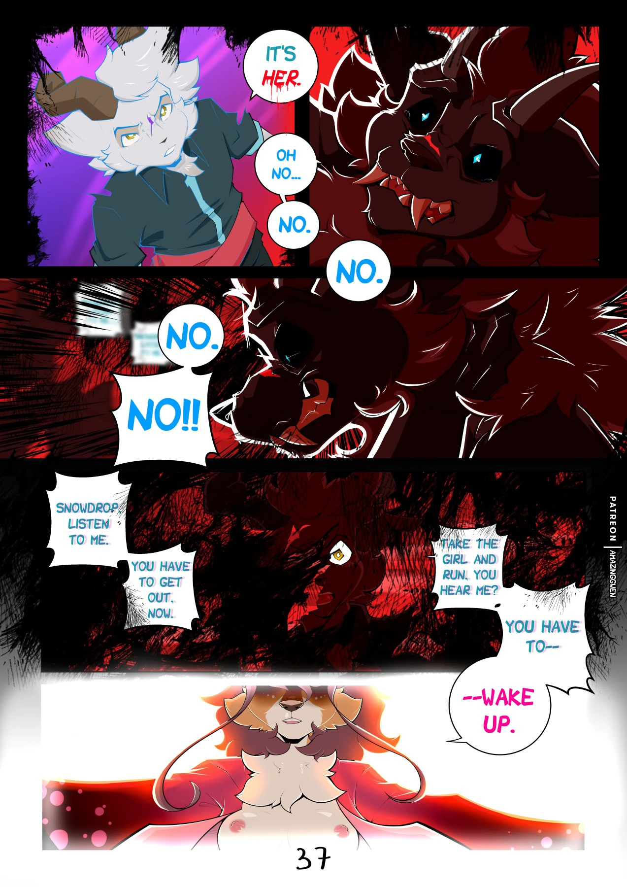 Red Blossom X Winter Snow — page 35