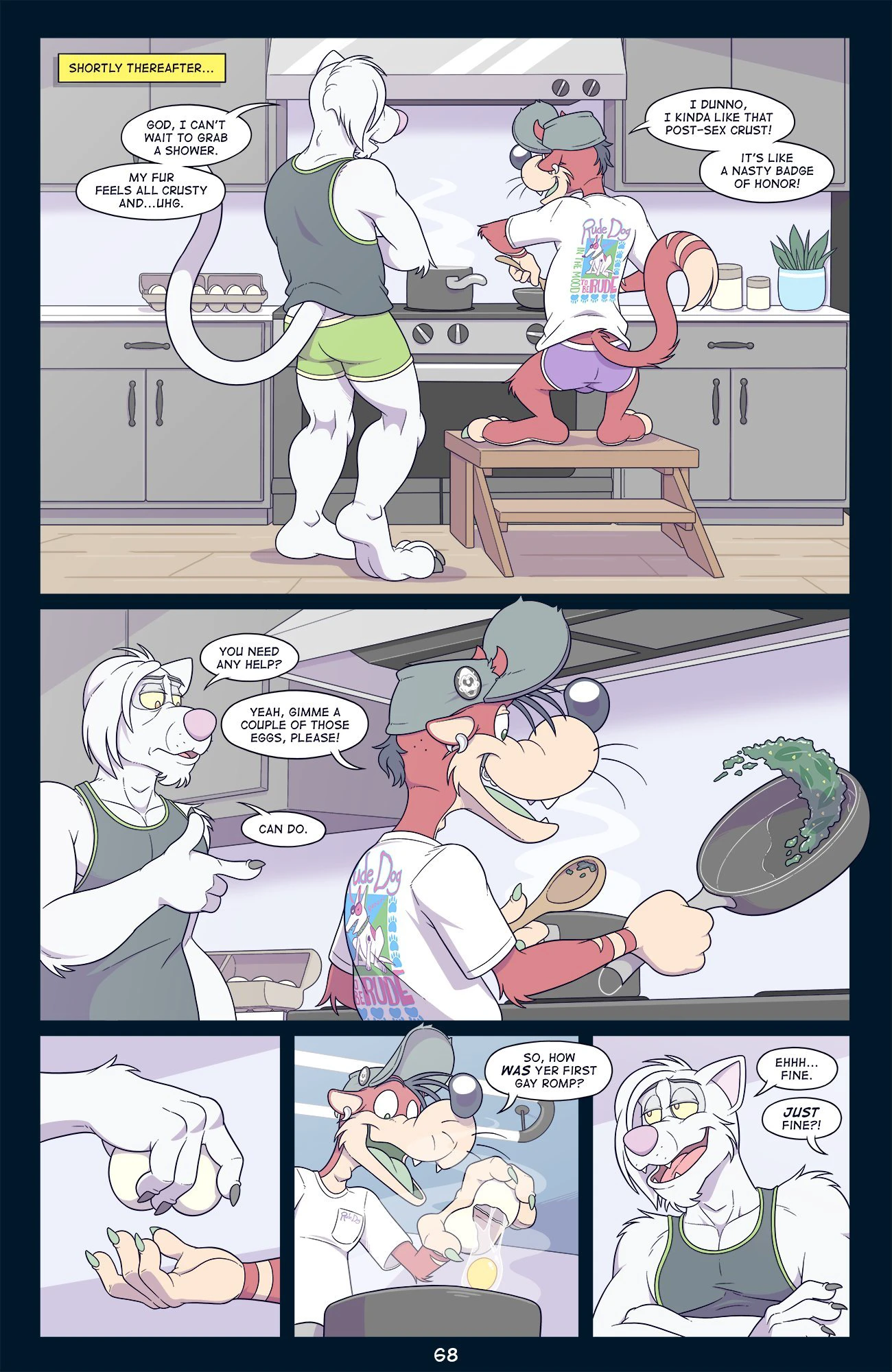 Naked Hot Tub Party — page 68