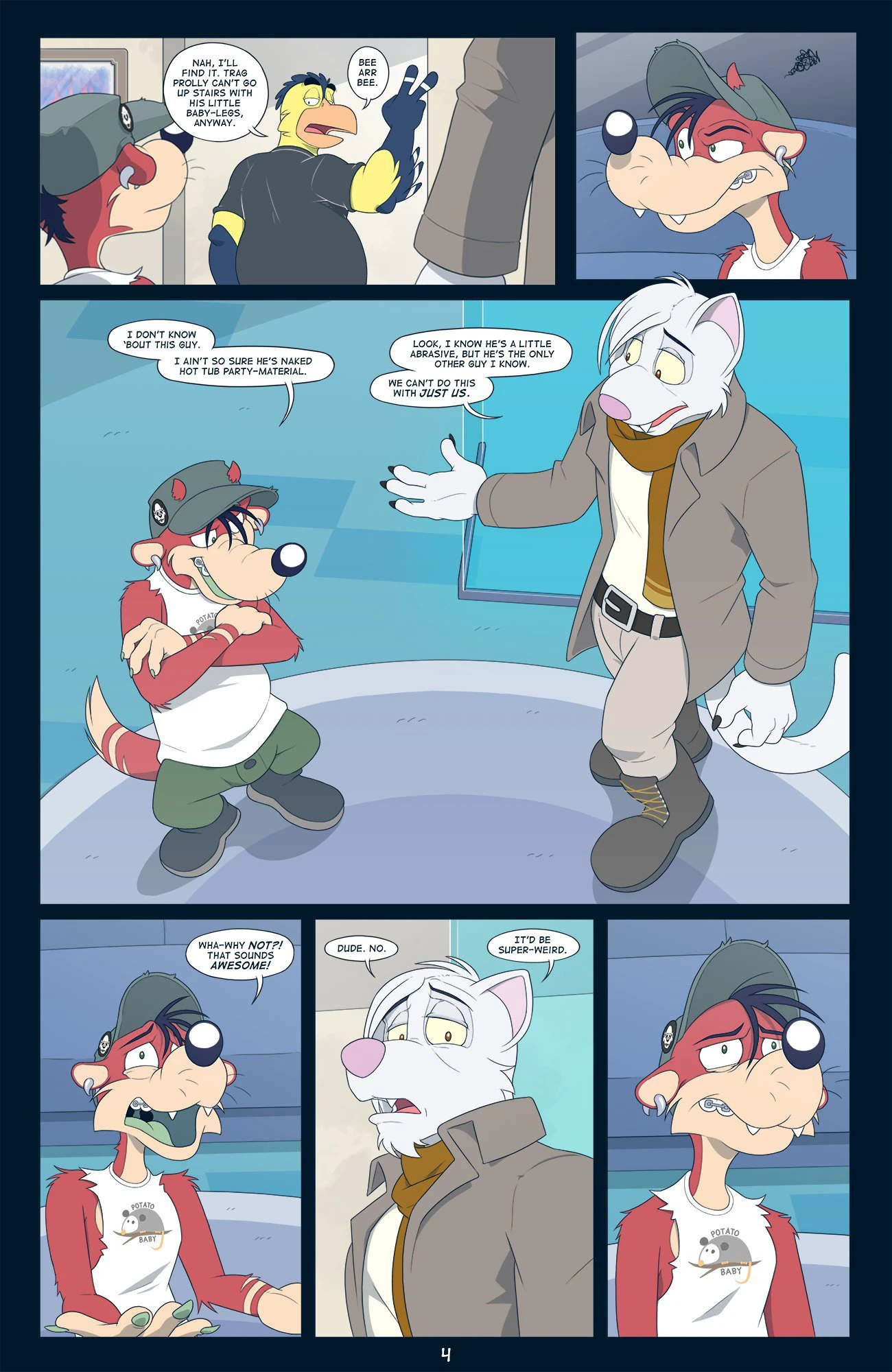 Naked Hot Tub Party — page 4