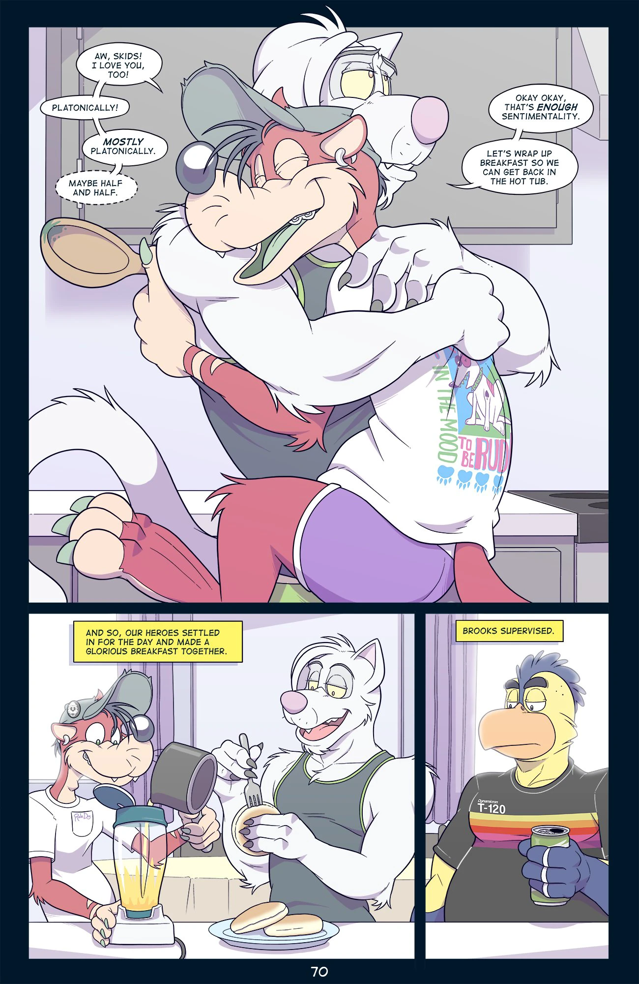 Naked Hot Tub Party — page 70