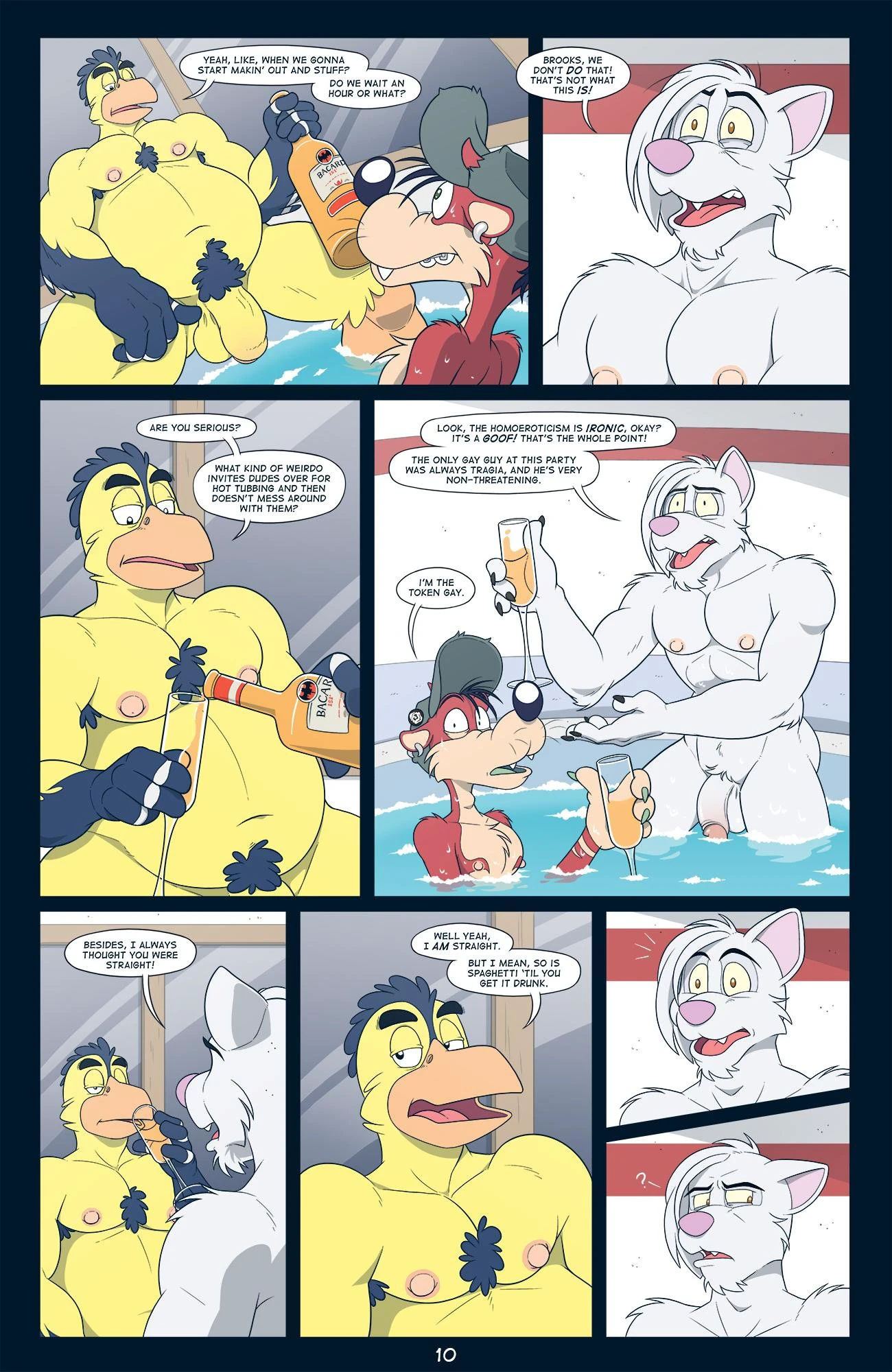 Naked Hot Tub Party — page 10