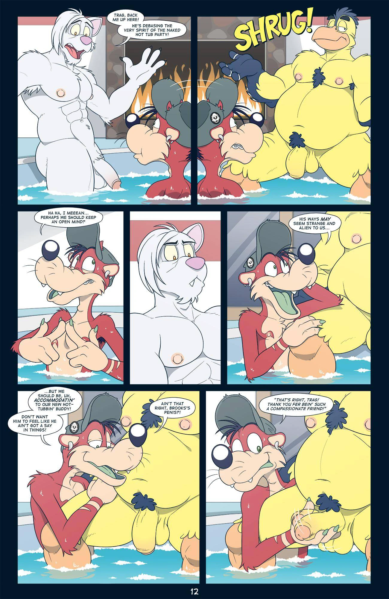 Naked Hot Tub Party — page 12
