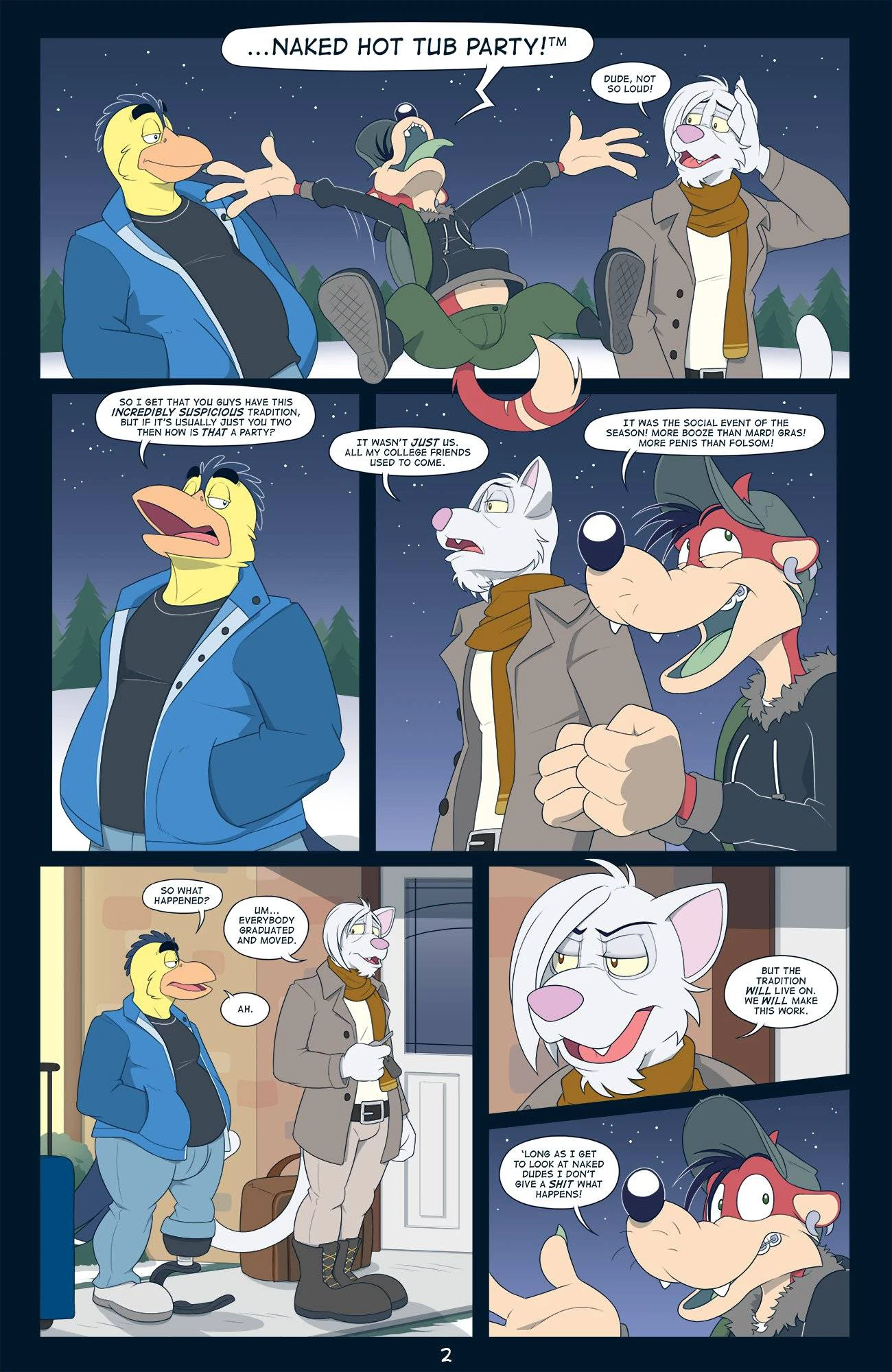 Naked Hot Tub Party — page 2