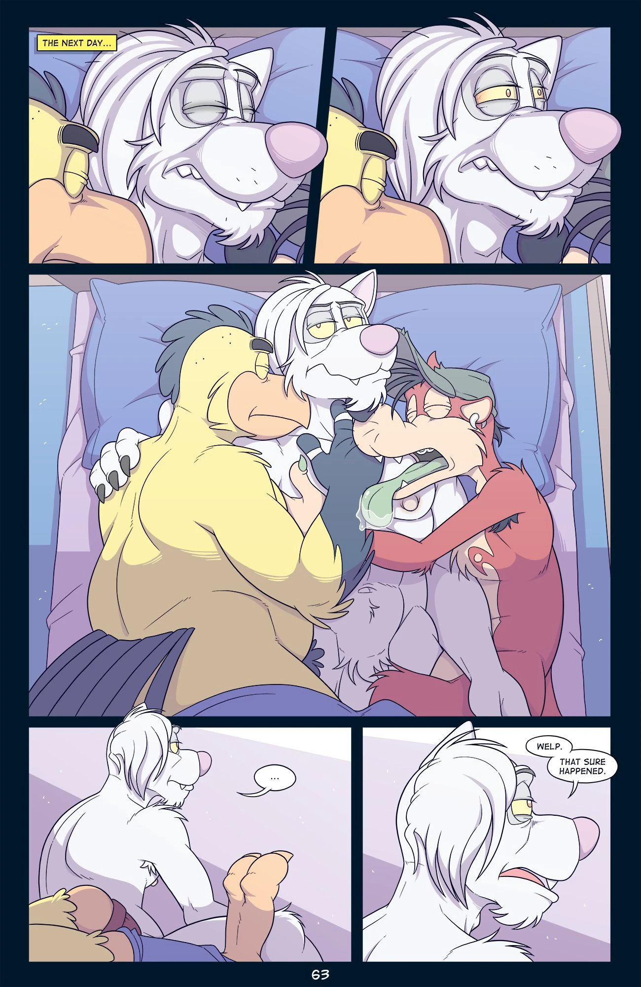 Naked Hot Tub Party — page 63
