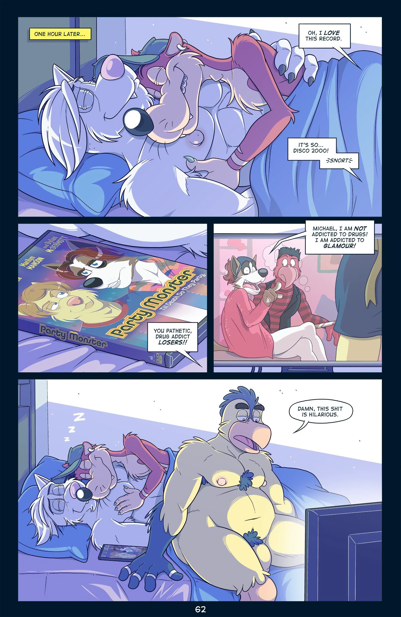 Naked Hot Tub Party — page 62