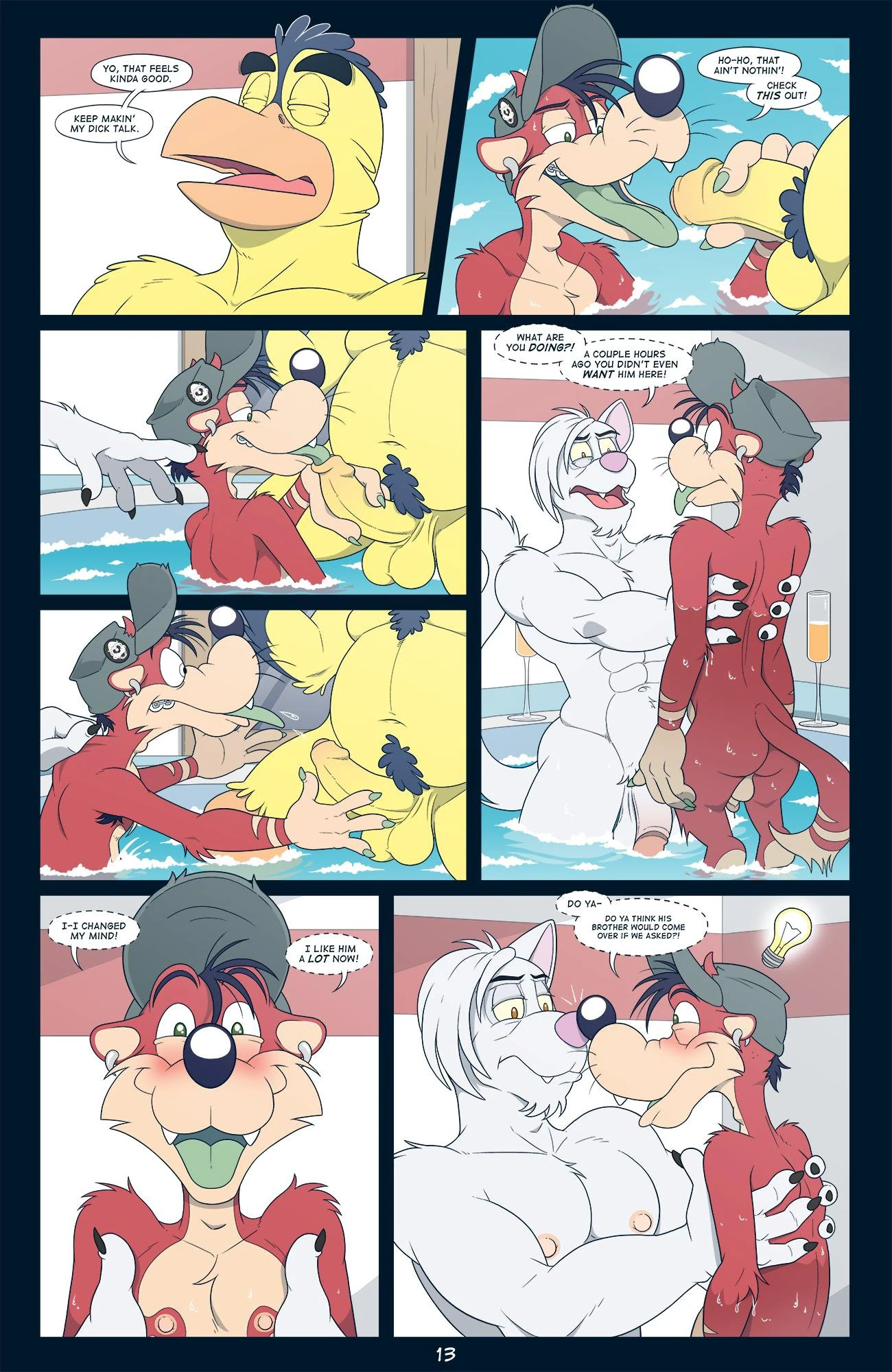 Naked Hot Tub Party — page 13