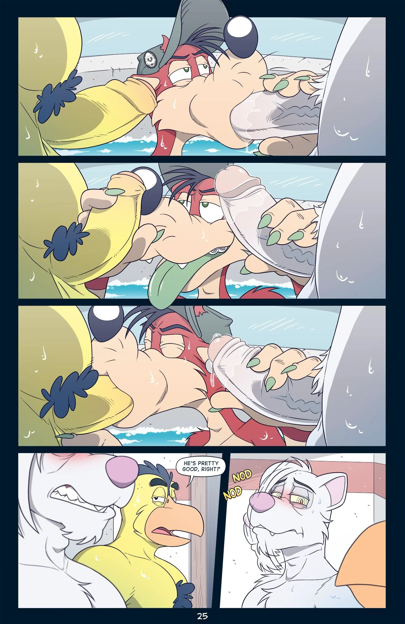 Naked Hot Tub Party — page 25