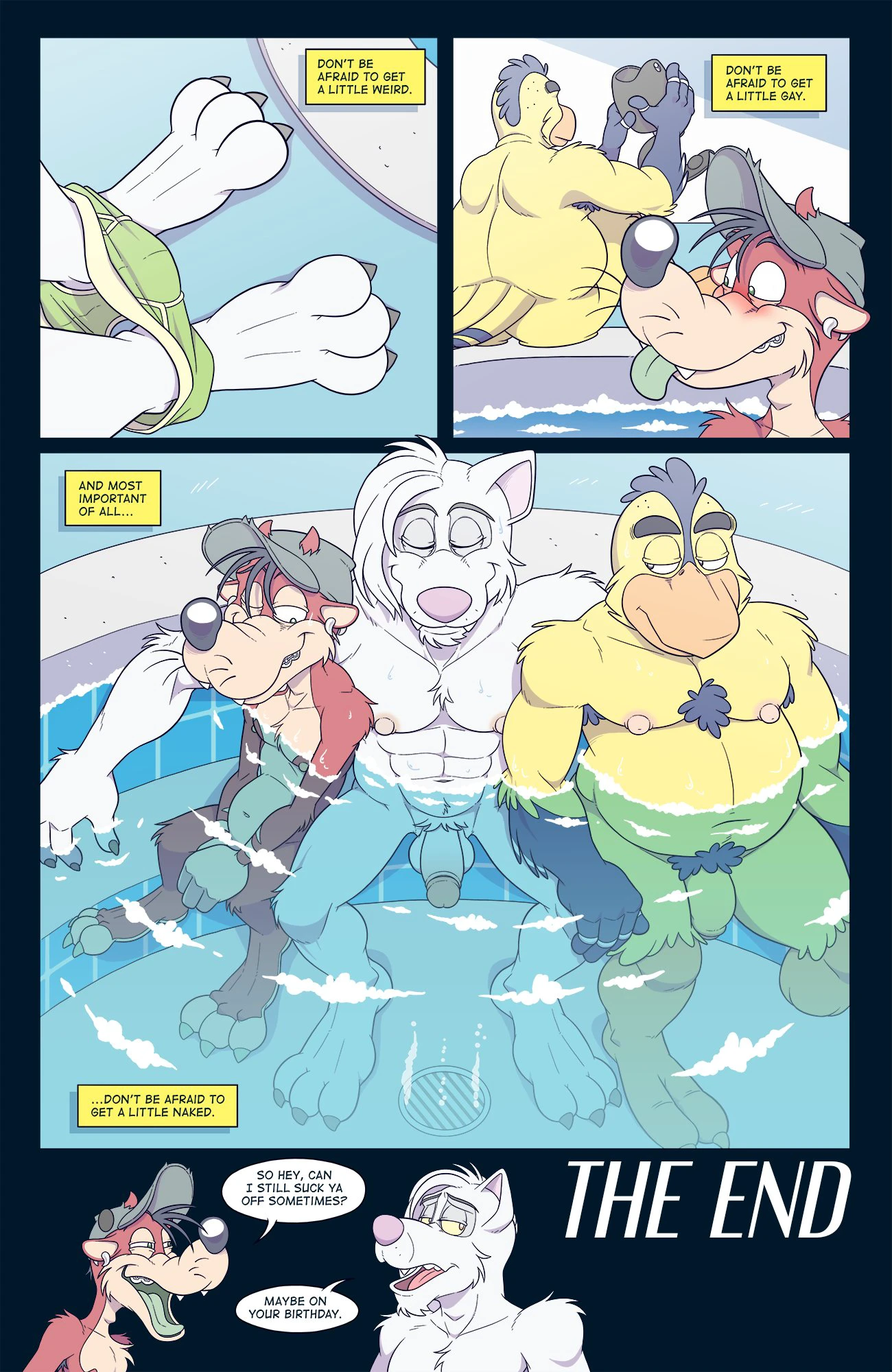 Naked Hot Tub Party — page 72