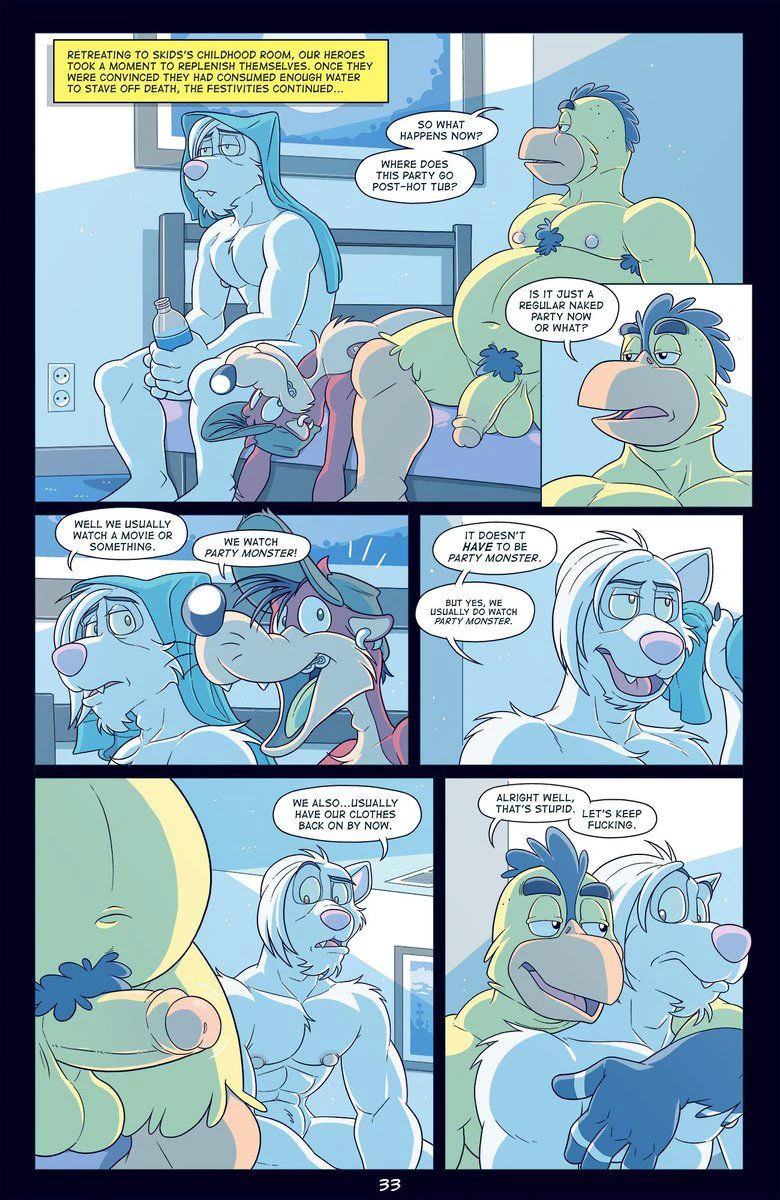 Naked Hot Tub Party — page 33