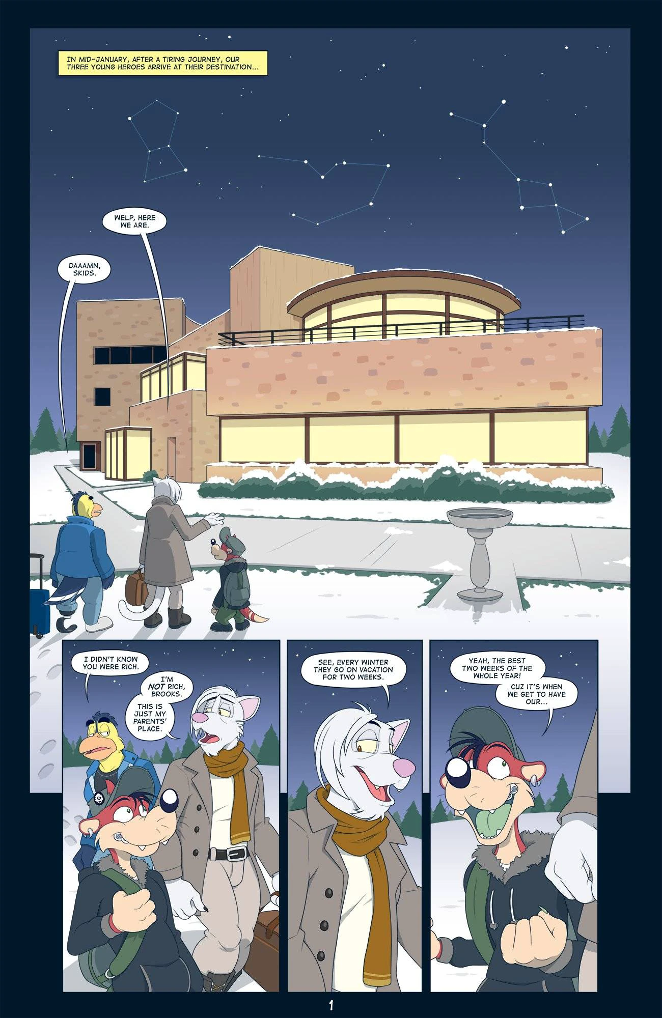 Naked Hot Tub Party — page 1