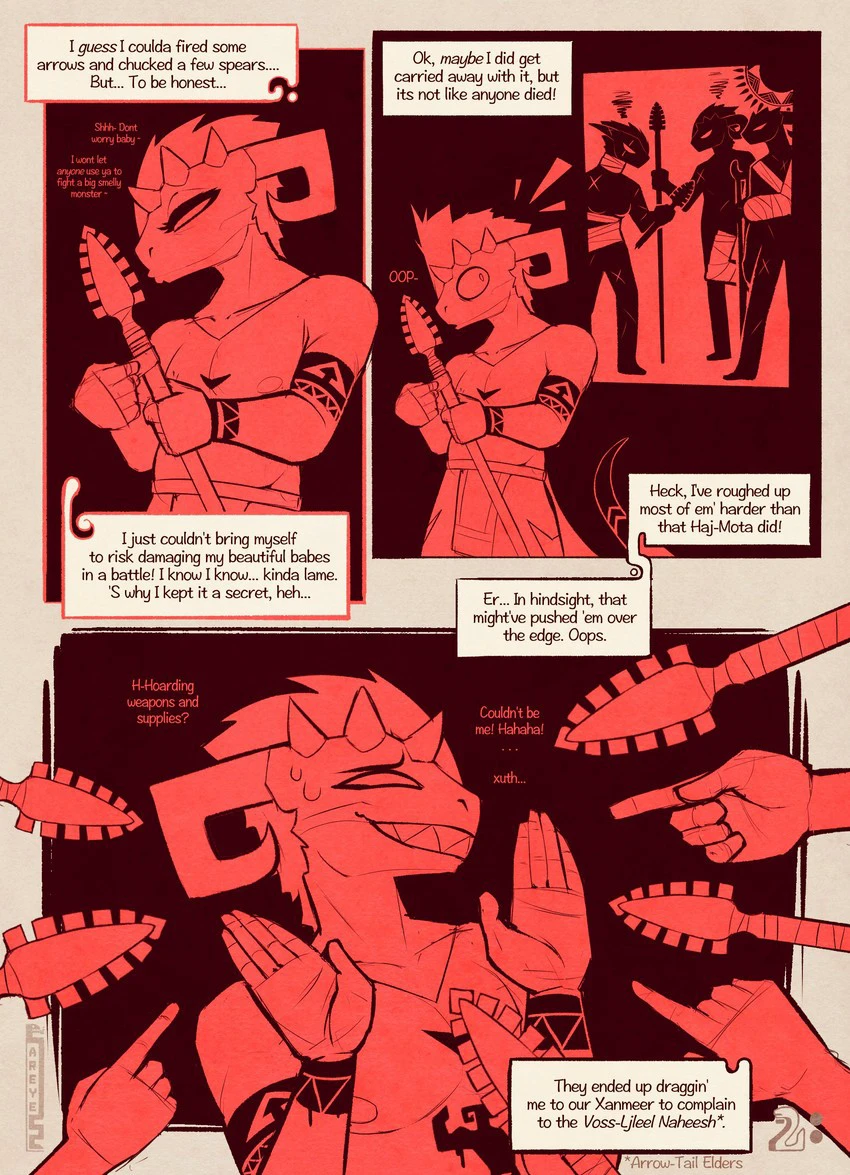 Quivers' Feminization Backstory — page 1