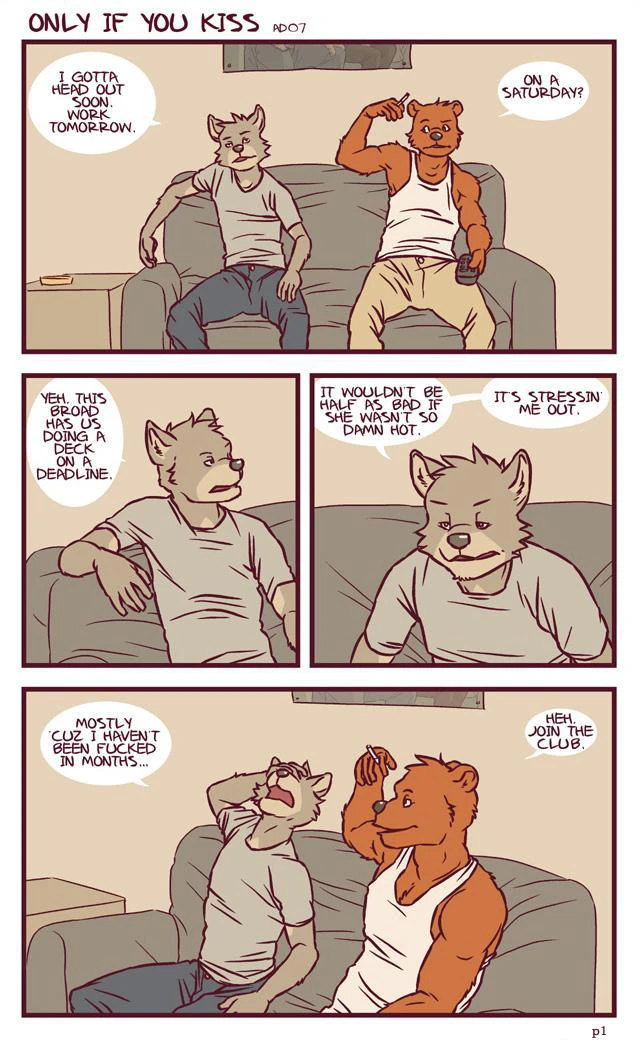 Only if You Kiss — page 1