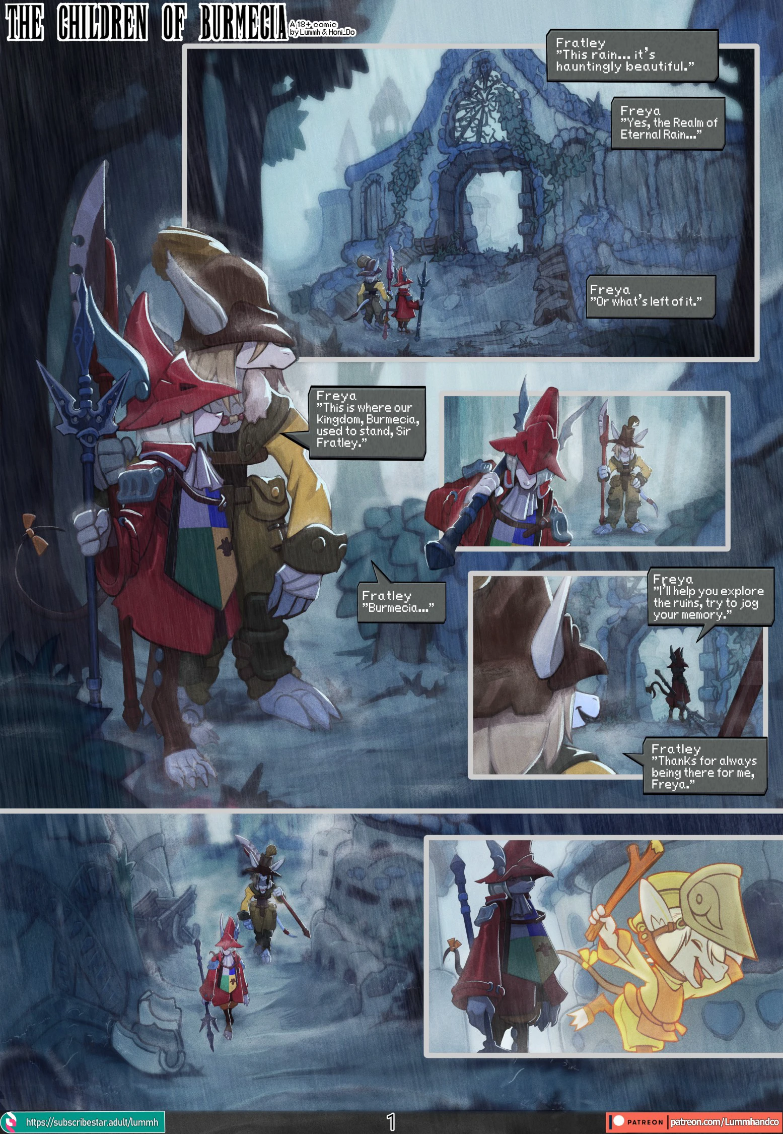 The Children of Burmecia — page 1