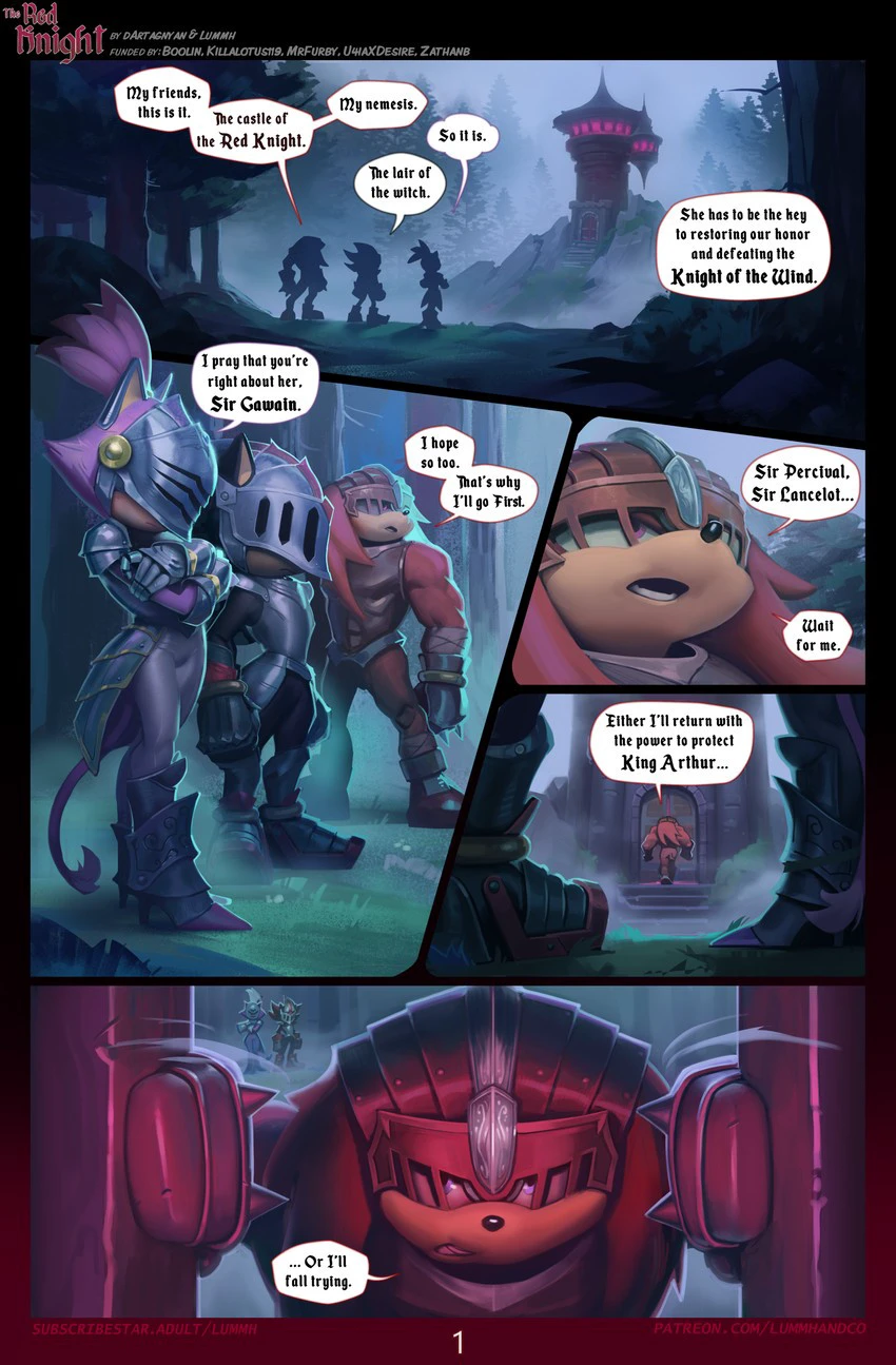 The Red Knight — page 1