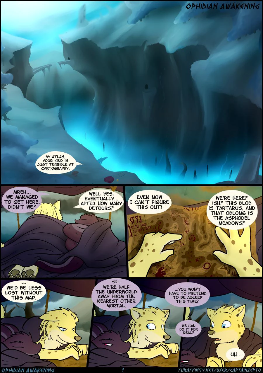 Orphidian Awakening — page 1
