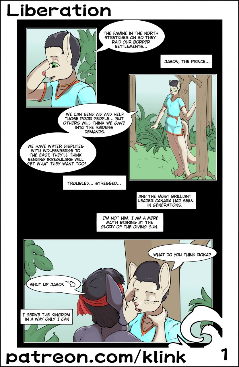 Liberation — page 1