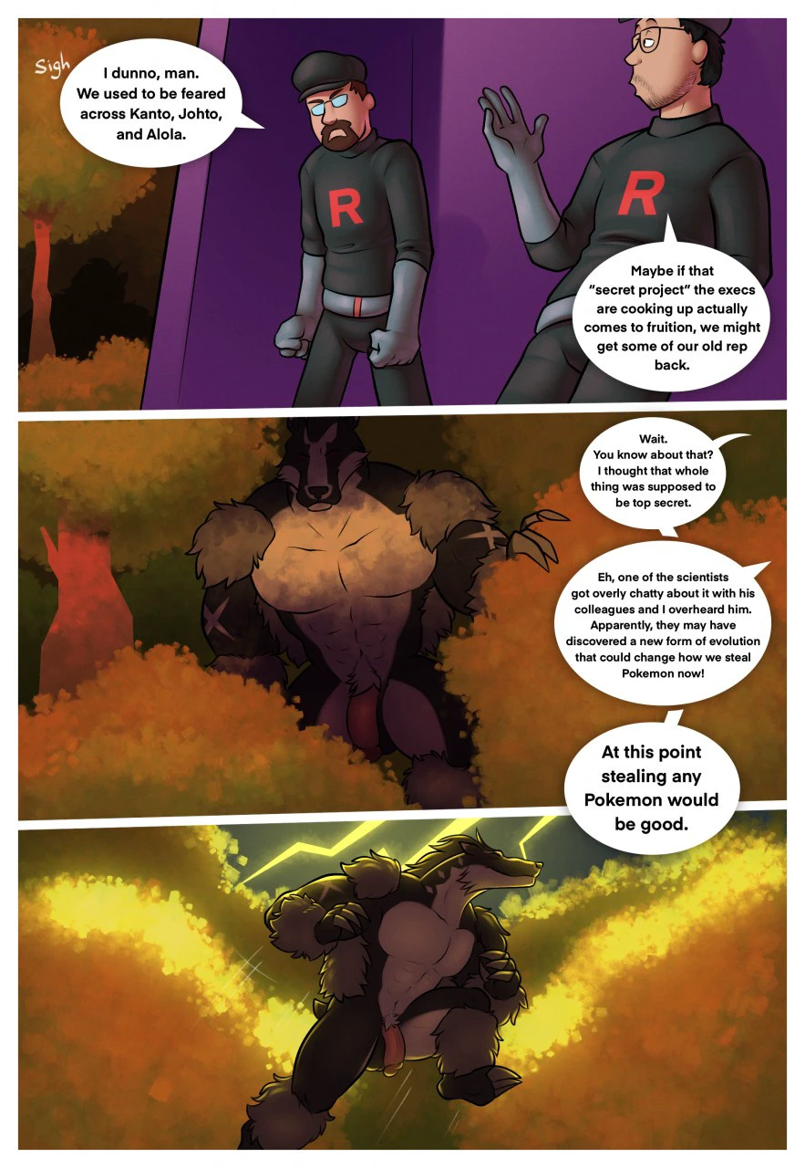 Erotic Evolutions 2 - Here Comes Team Rocket — page 1