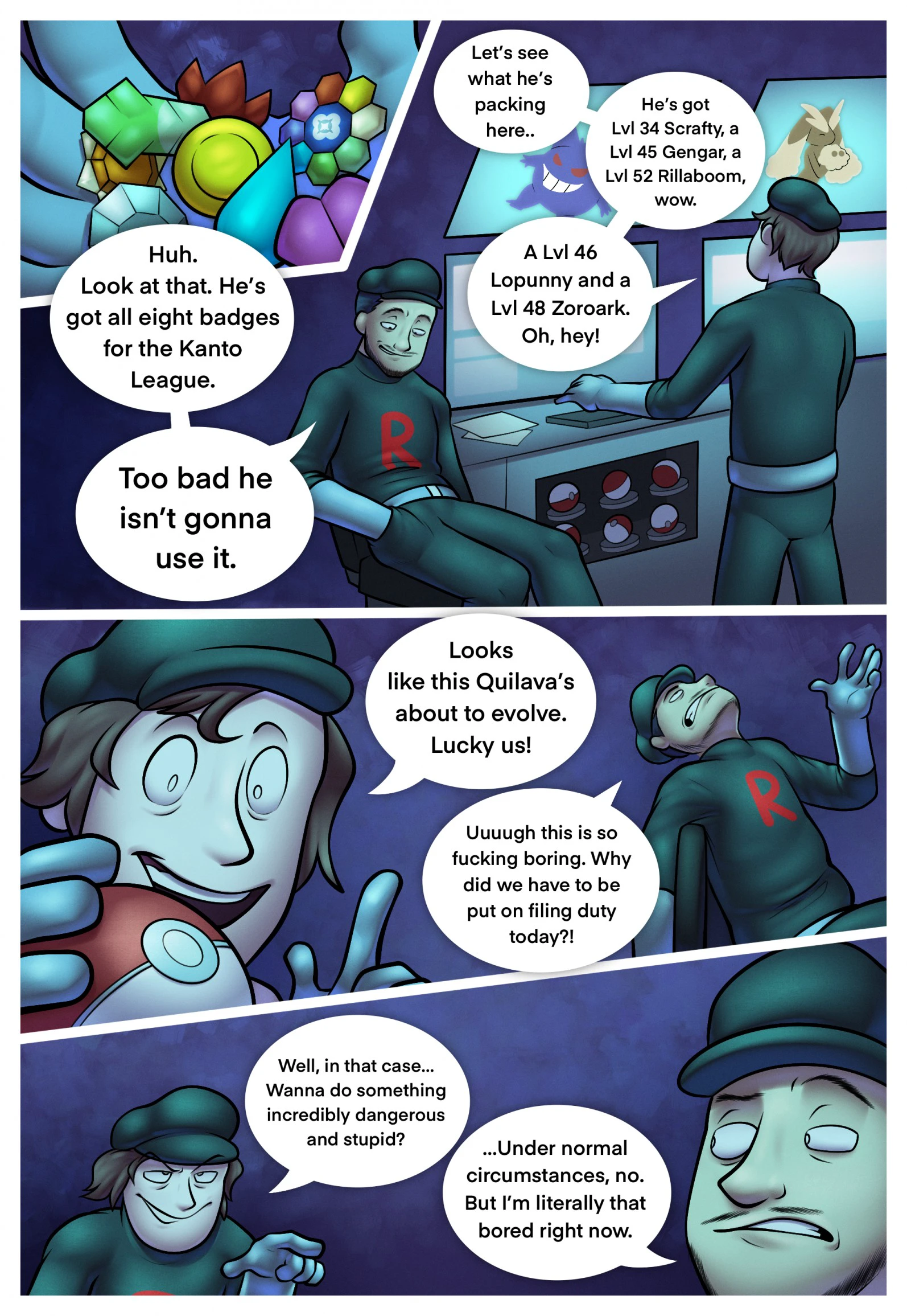Erotic Evolutions 2 - Here Comes Team Rocket — page 21
