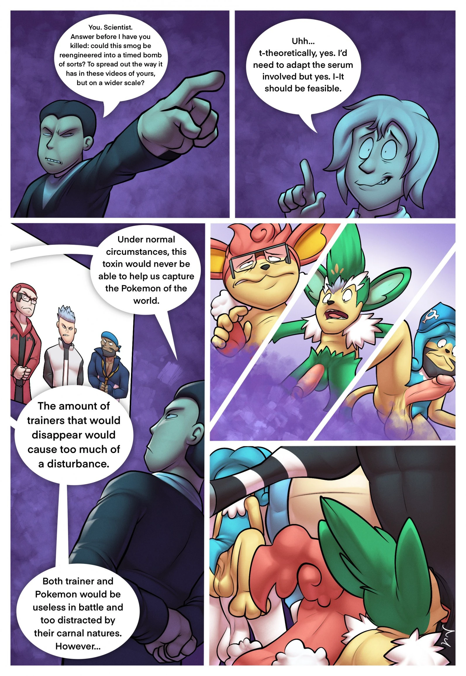 Erotic Evolutions 2 - Here Comes Team Rocket — page 19