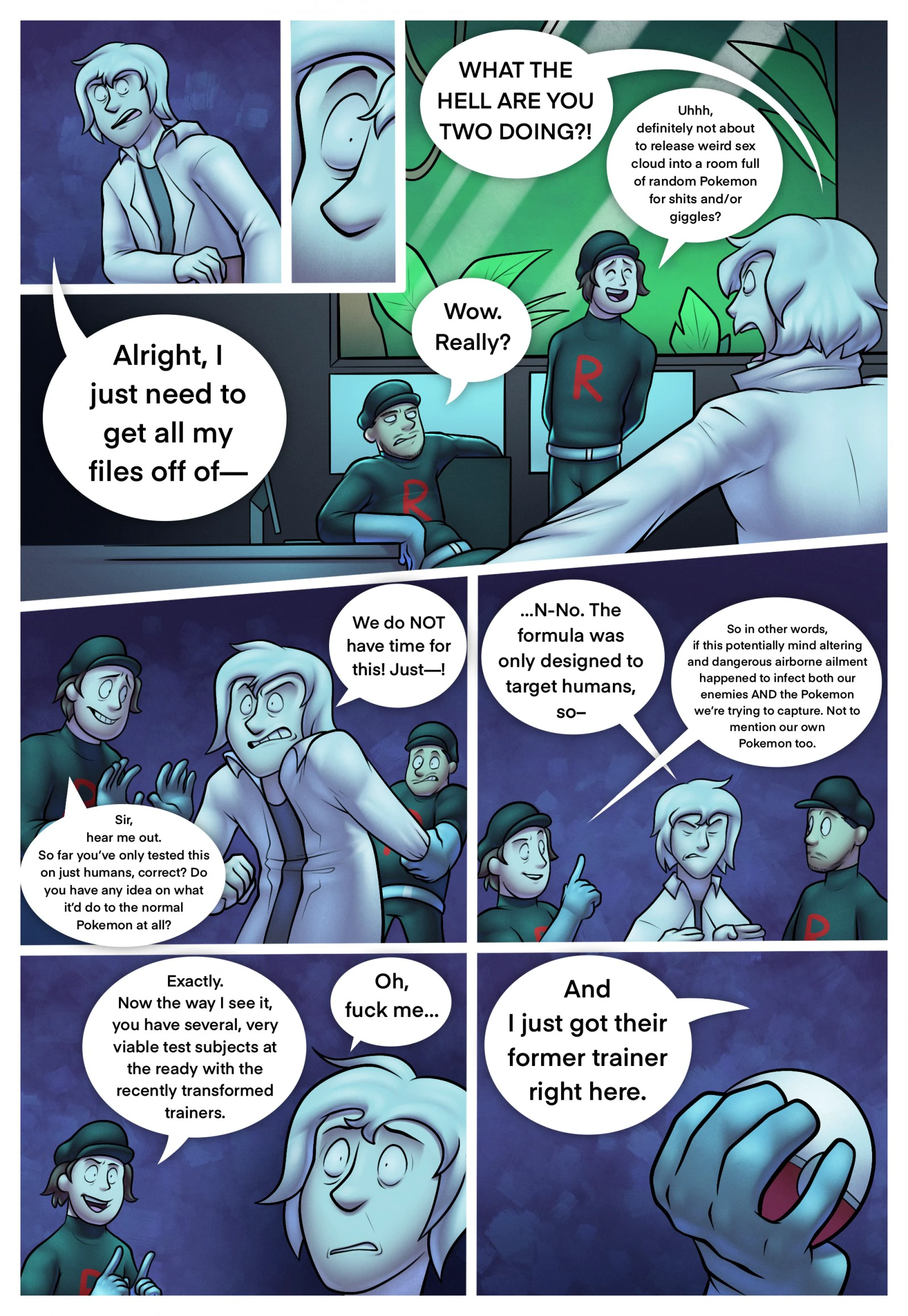 Erotic Evolutions 2 - Here Comes Team Rocket — page 22
