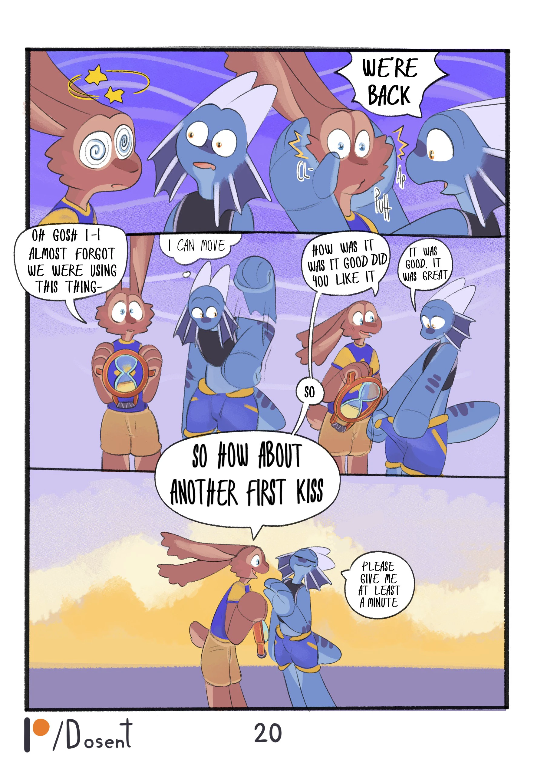 Another first kiss — page 20