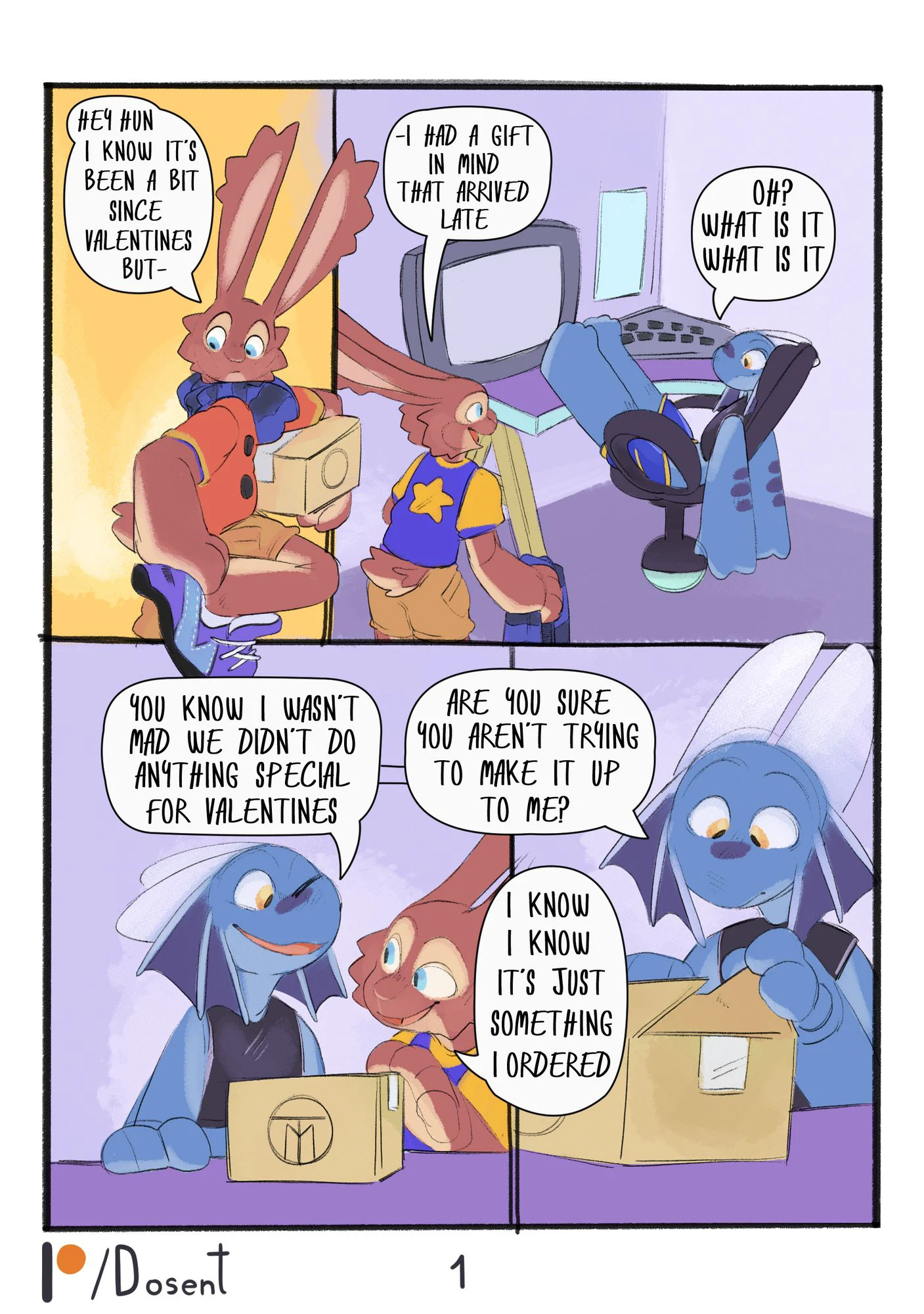 Another first kiss — page 1
