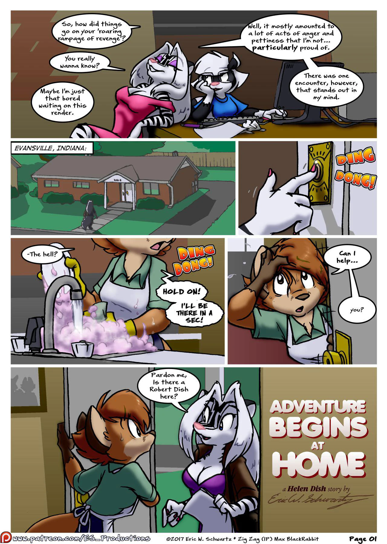 Adventure Begins at Home — page 1