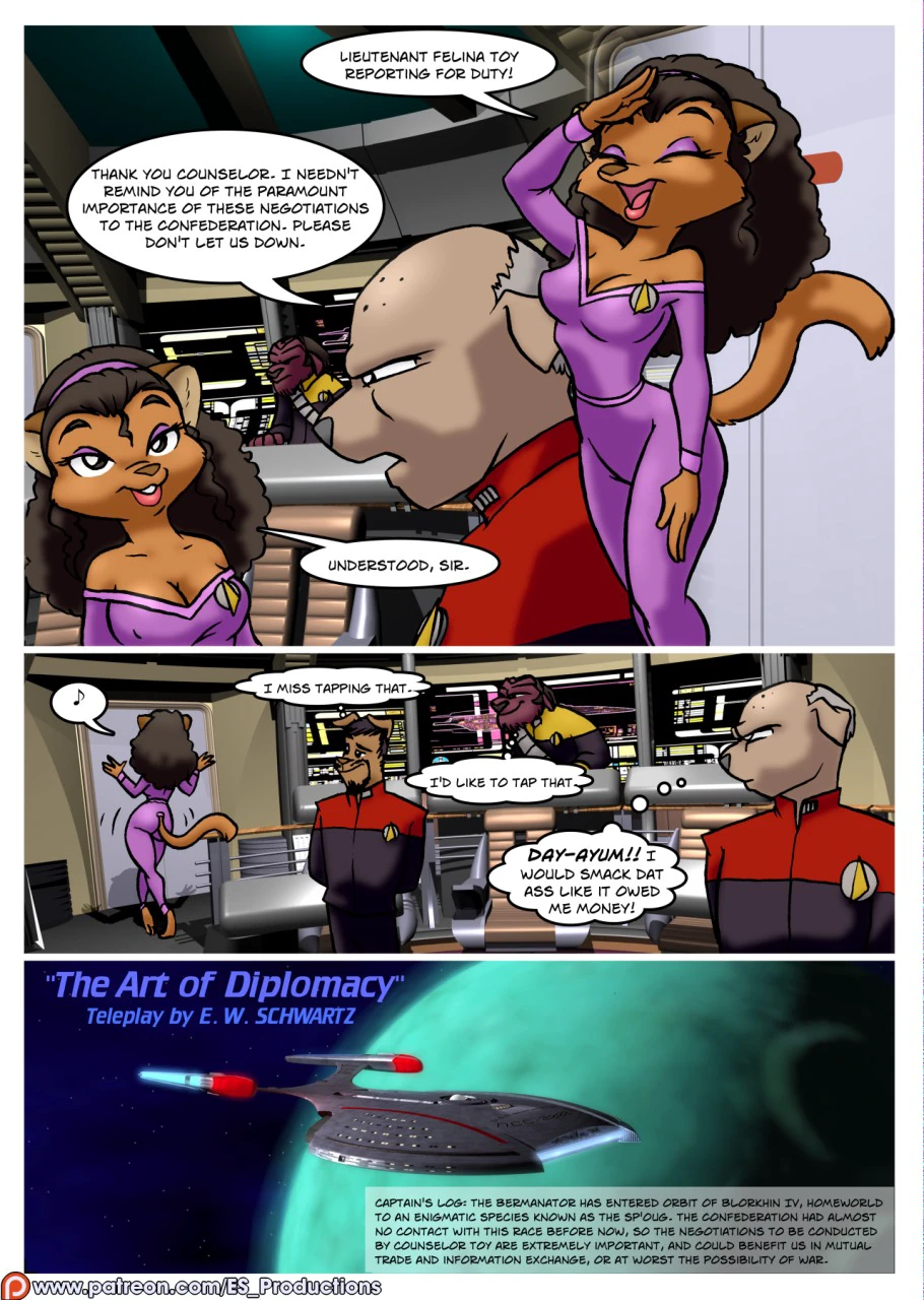 The Art Of Diplomacy — page 1