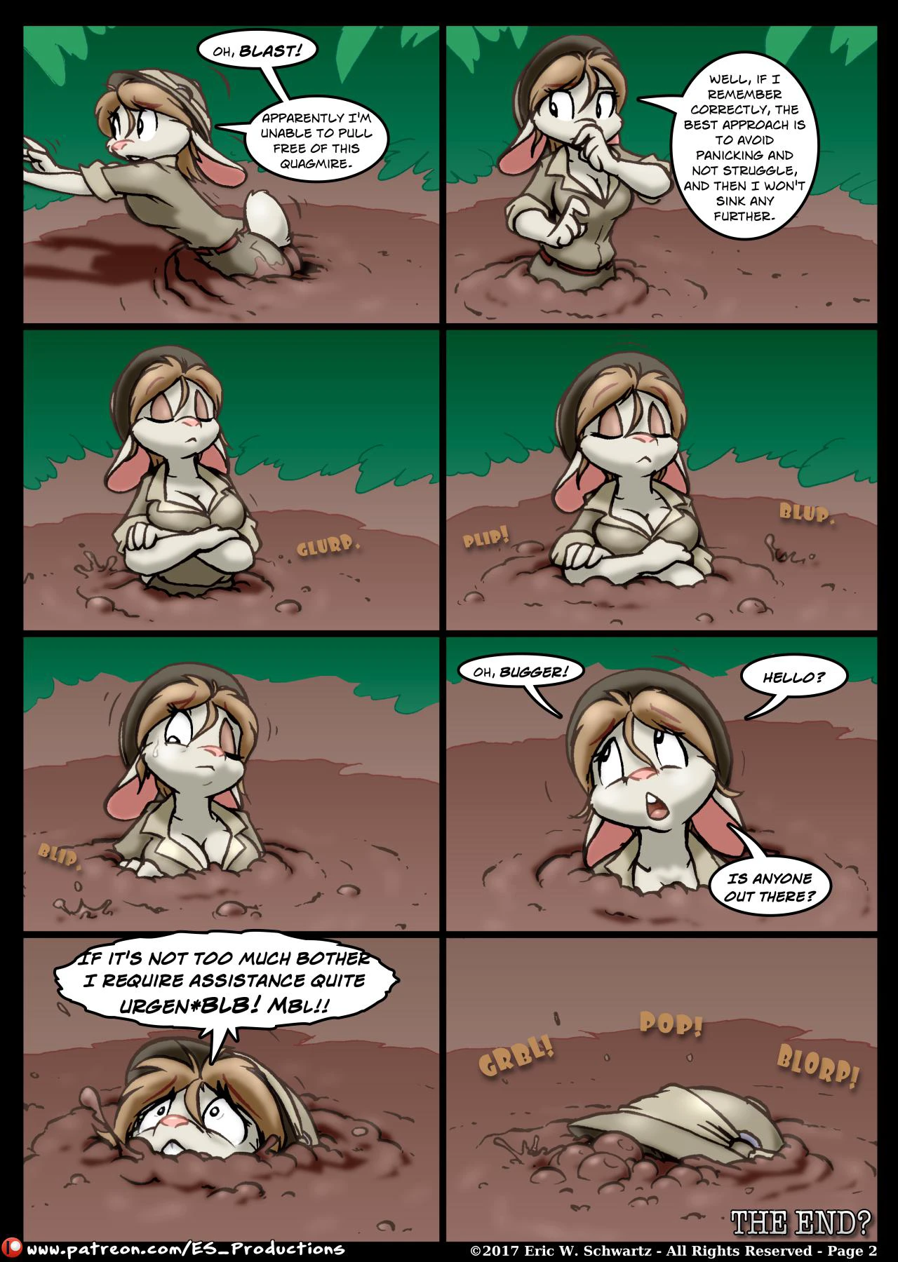 The Misadventures of Jane Cottontail — page 1