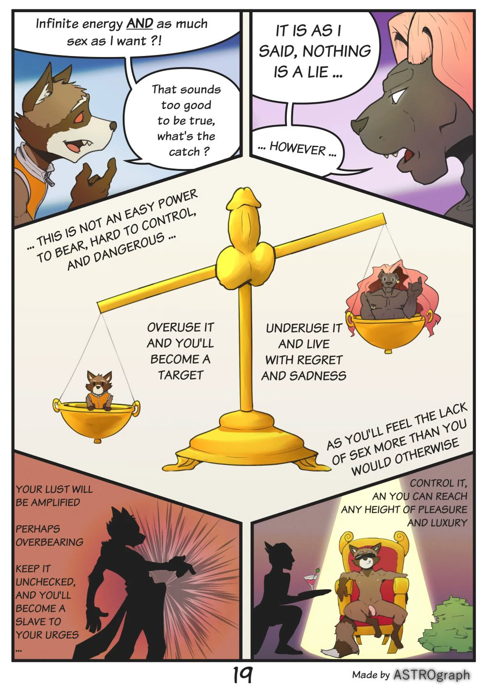 Rocket Raccoon in "Overabunded" — page 19
