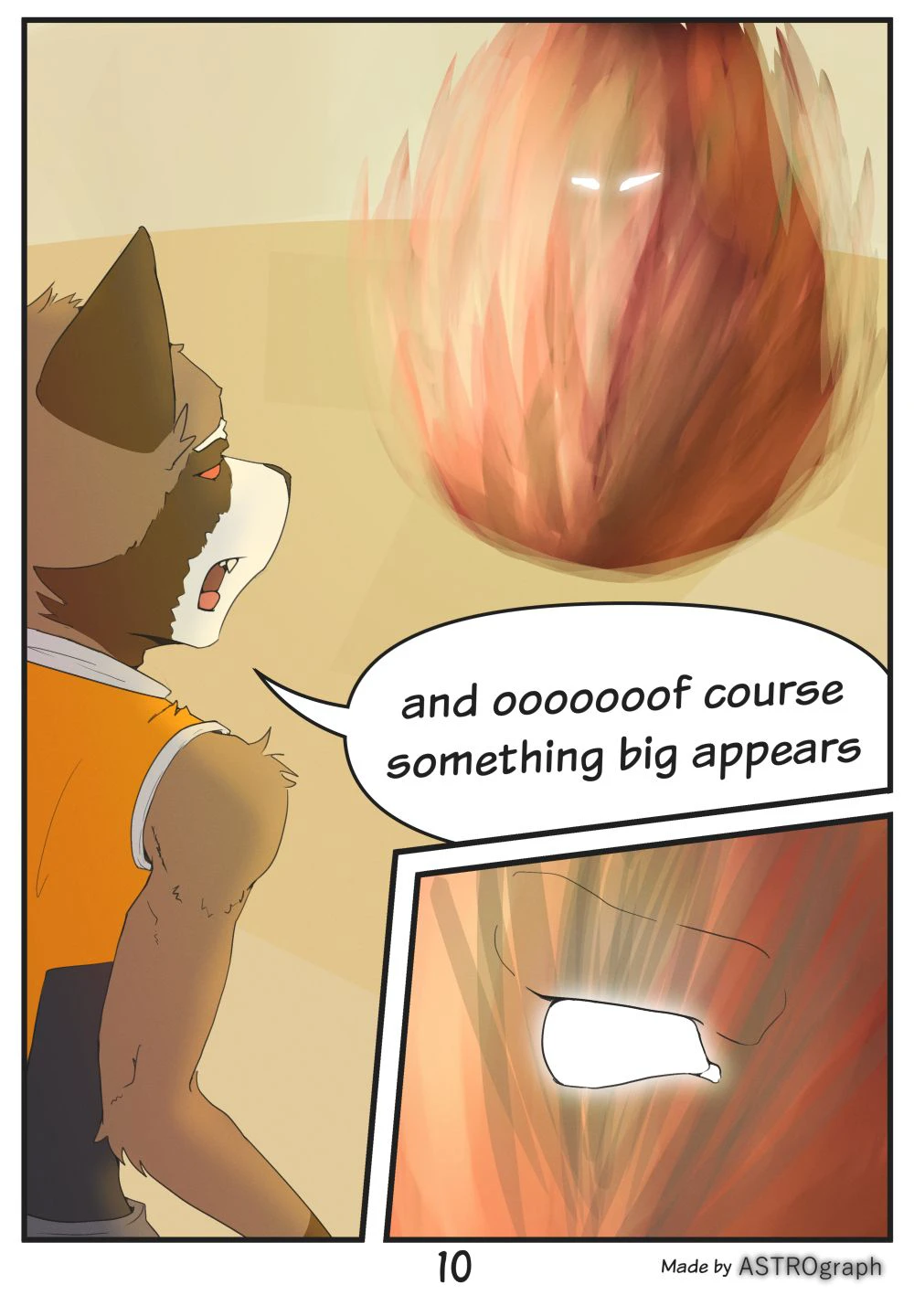 Rocket Raccoon in "Overabunded" — page 10