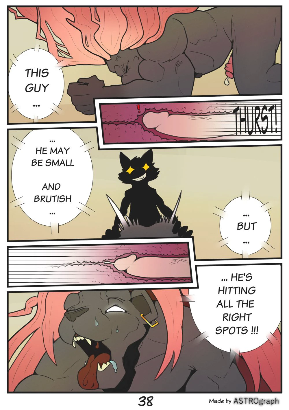 Rocket Raccoon in "Overabunded" — page 38