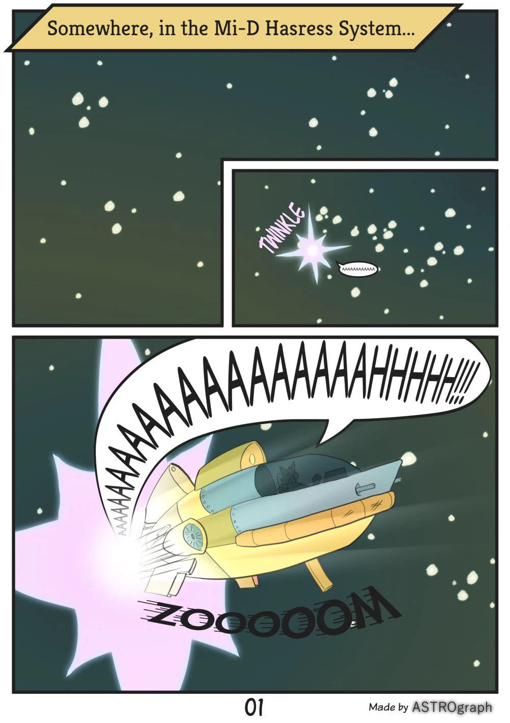 Rocket Raccoon in "Overabunded" — page 1