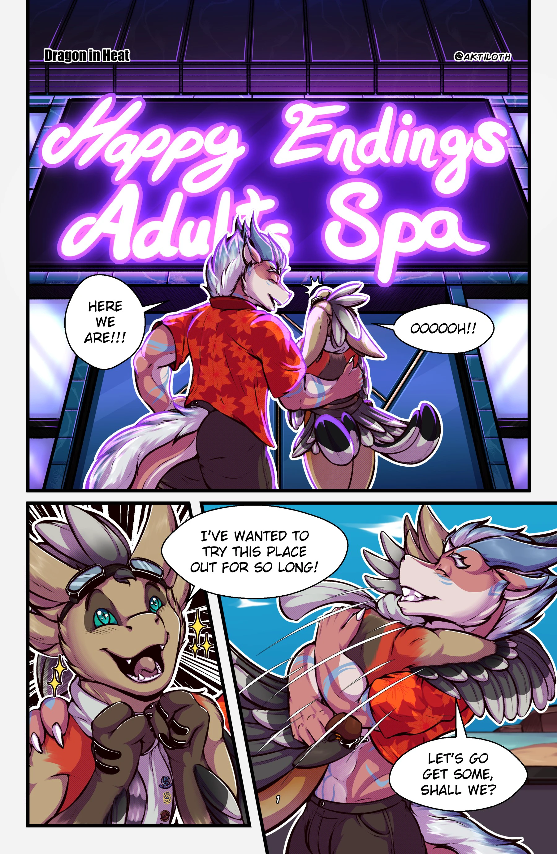 Dragon in Heat — page 1