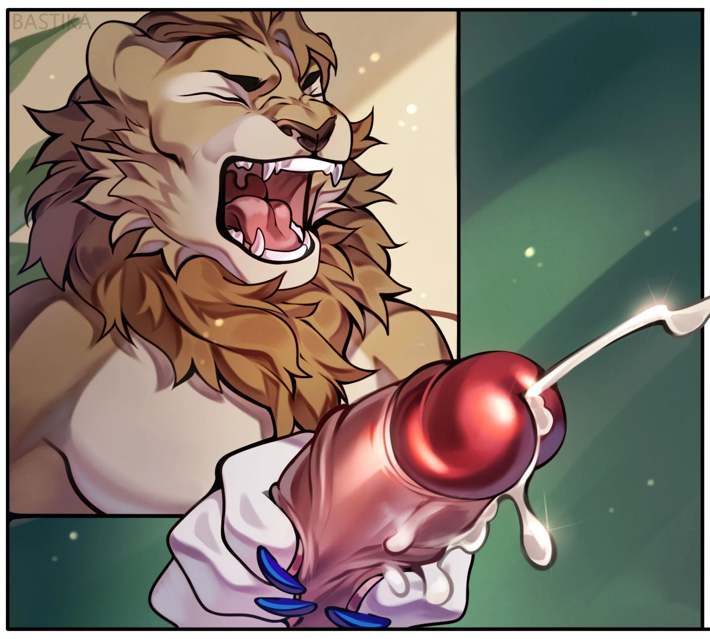Foreskinned Feline Fellatio — page 4