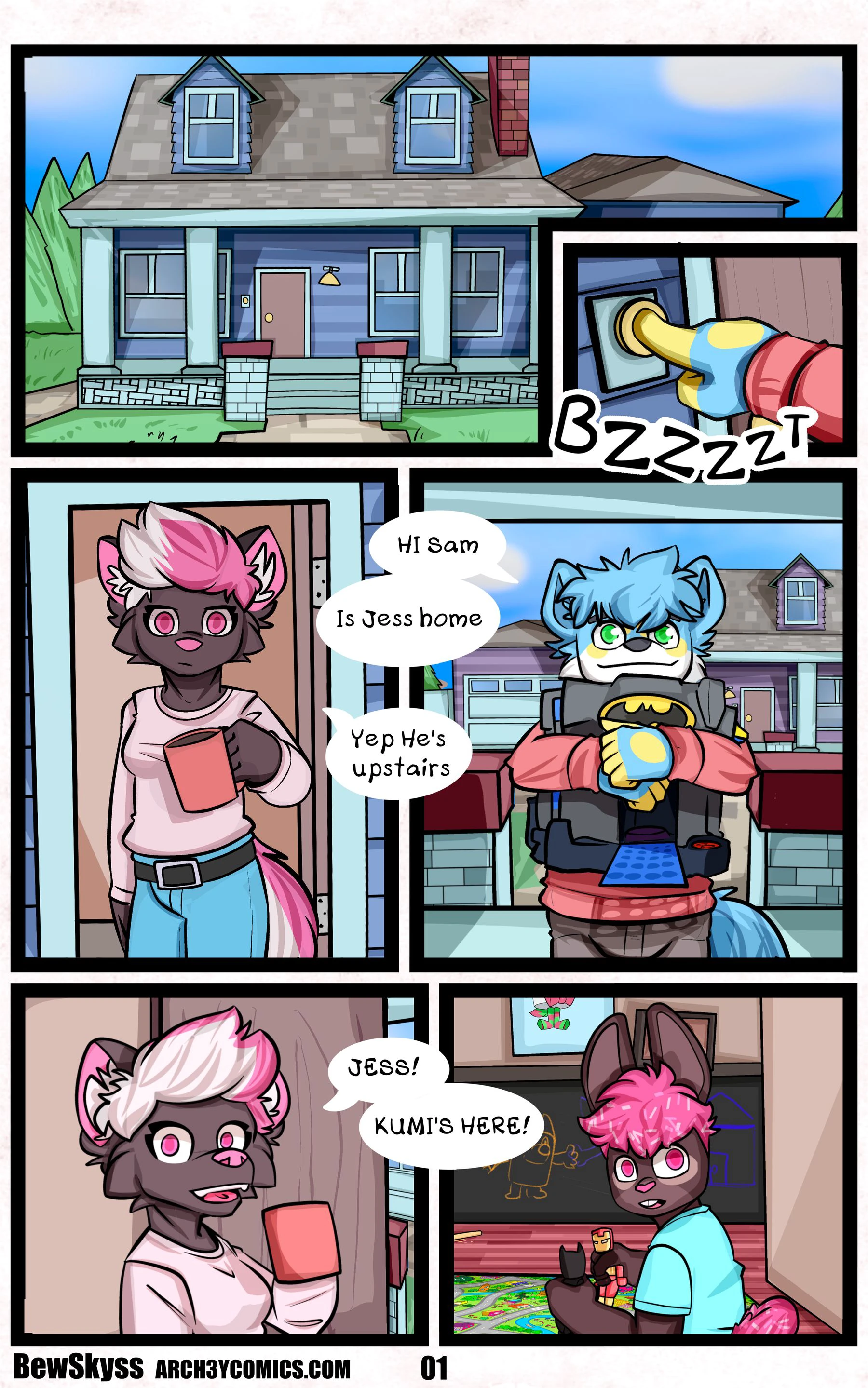 Buns New Toy — page 1