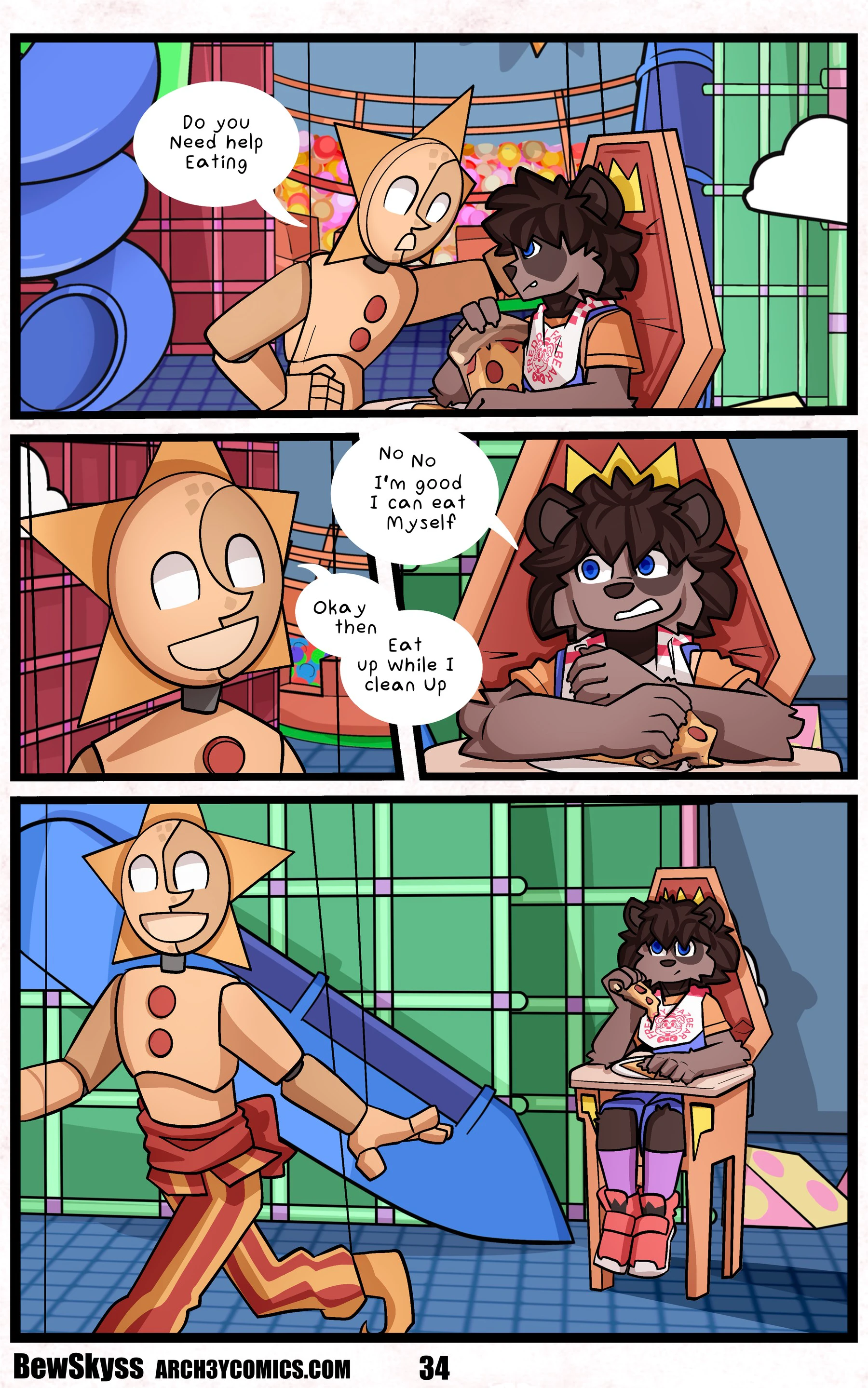 Locked in the Daycare. — page 34