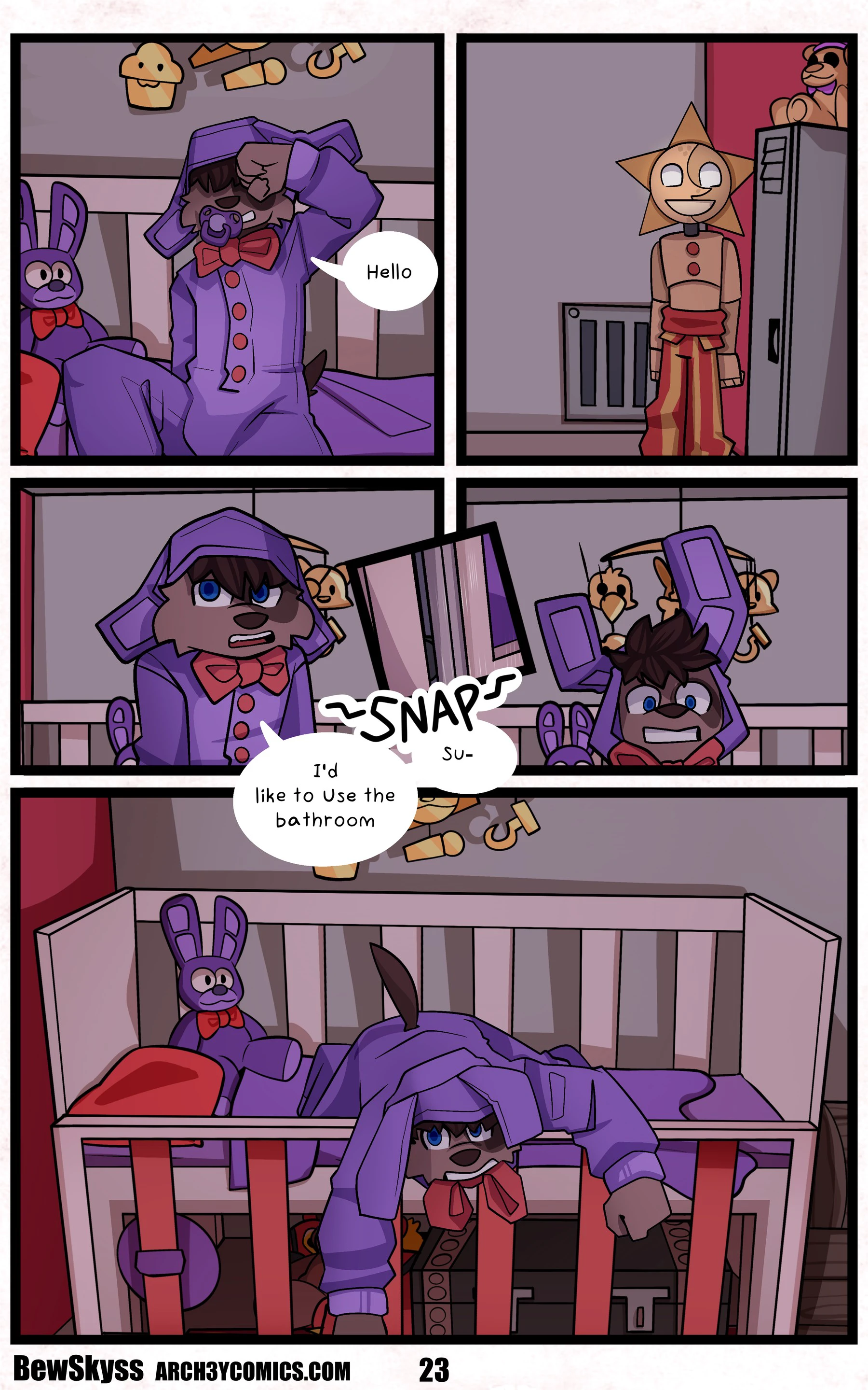 Locked in the Daycare. — page 23