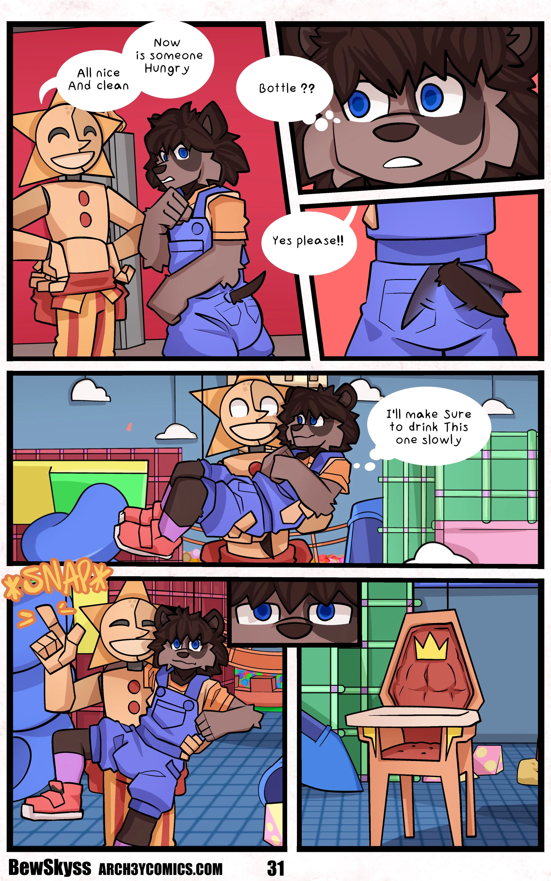 Locked in the Daycare. — page 31