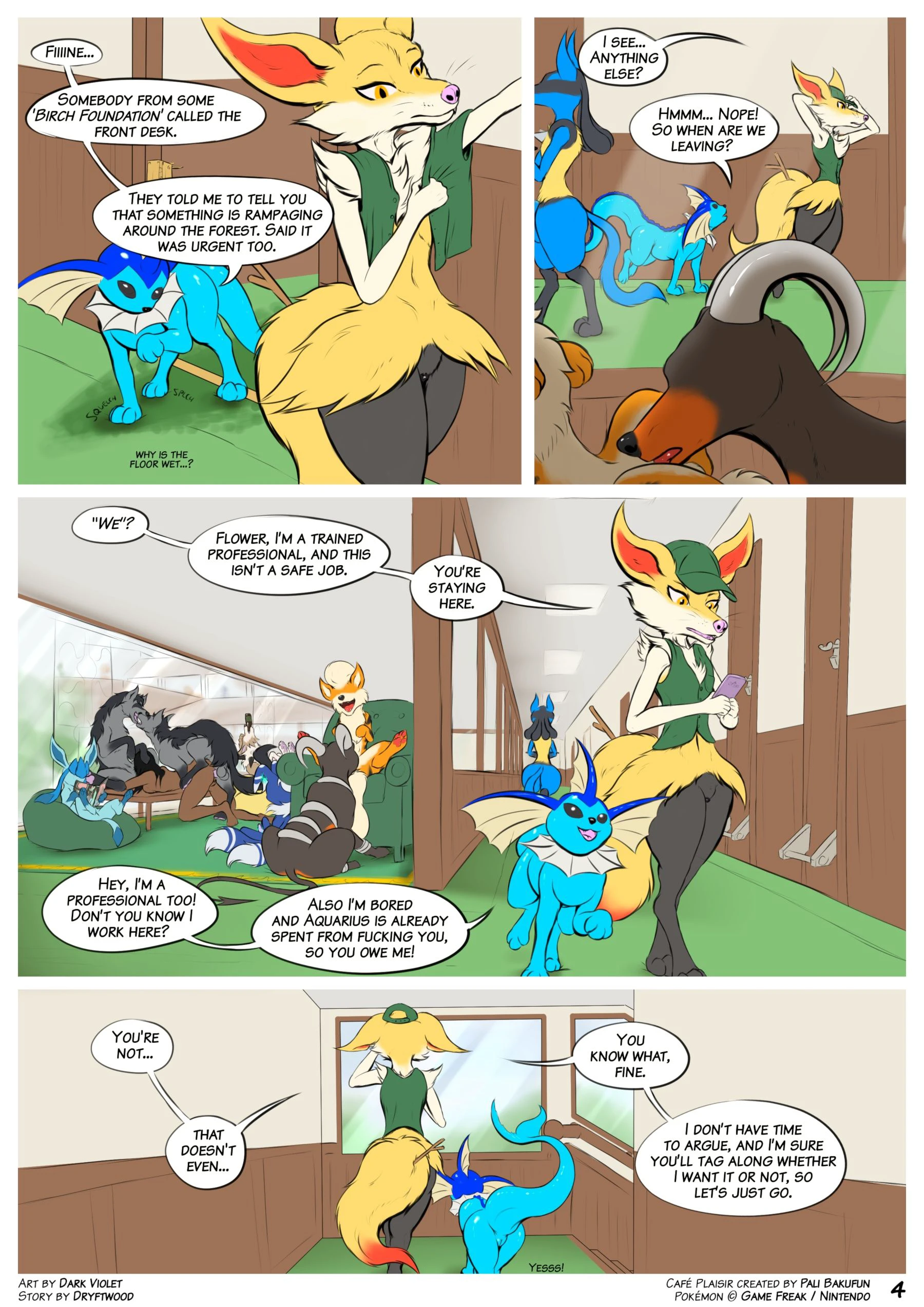 Café Plaisir - Dowsing Flames — page 4