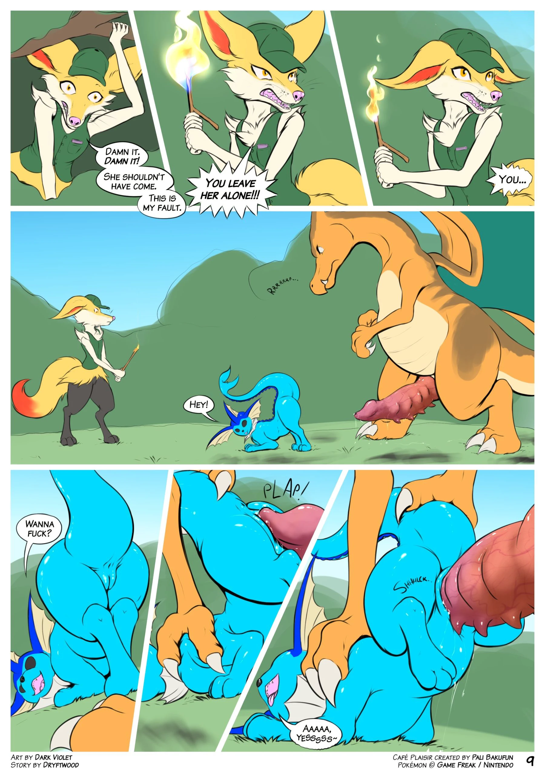 Café Plaisir - Dowsing Flames — page 9