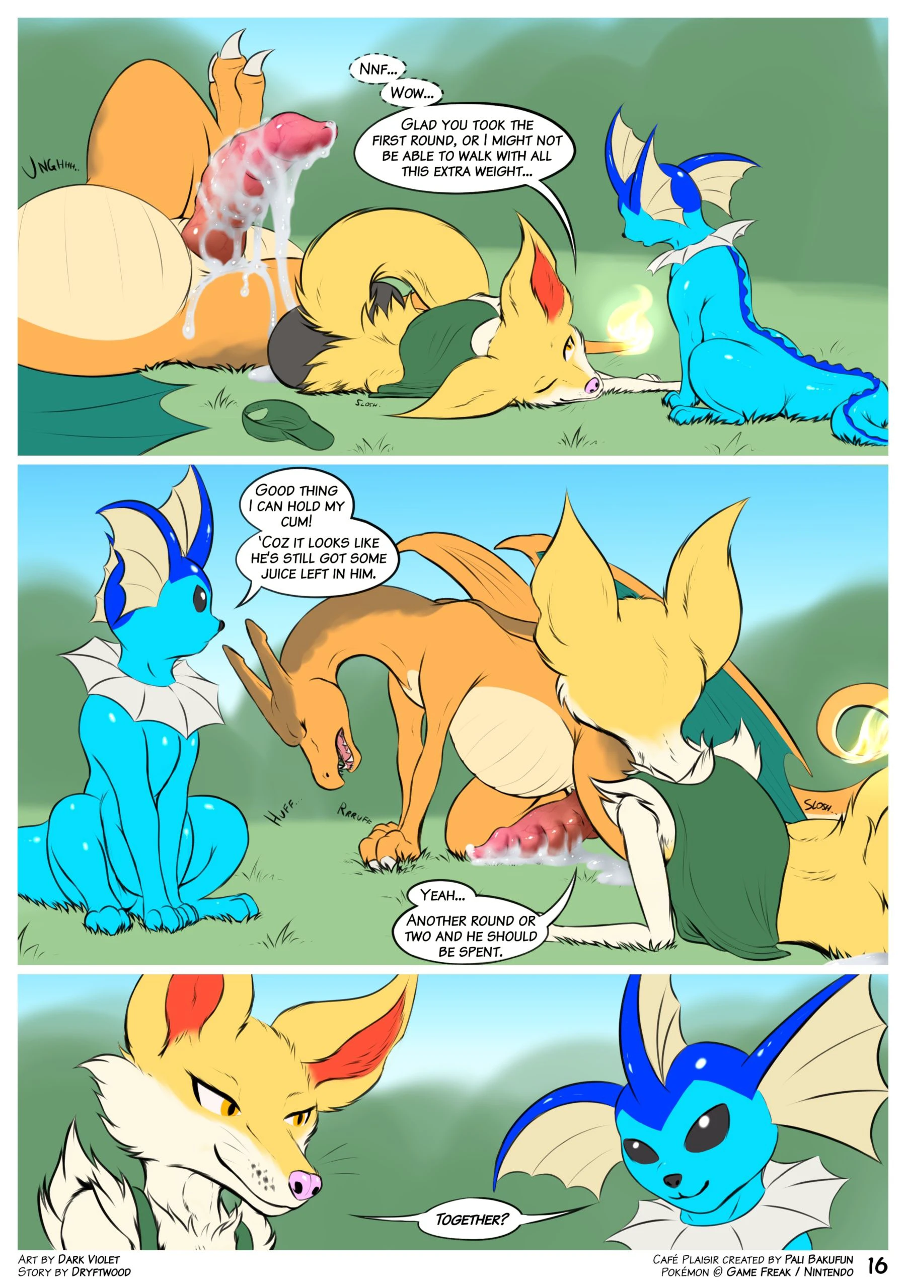Café Plaisir - Dowsing Flames — page 16