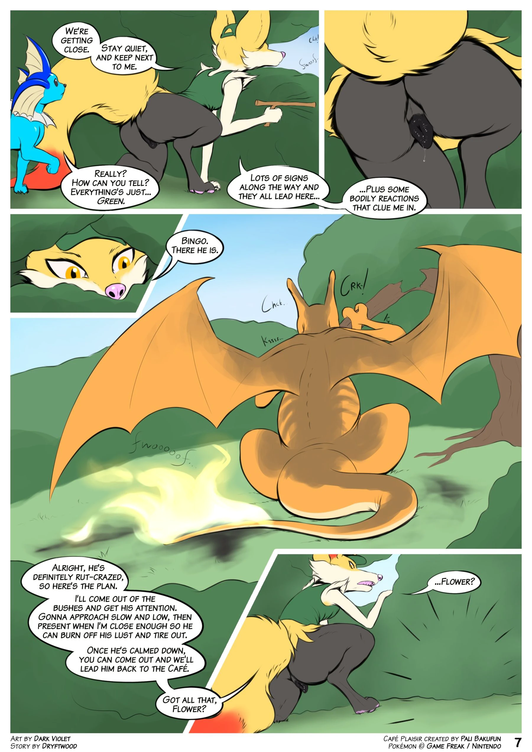 Café Plaisir - Dowsing Flames — page 7