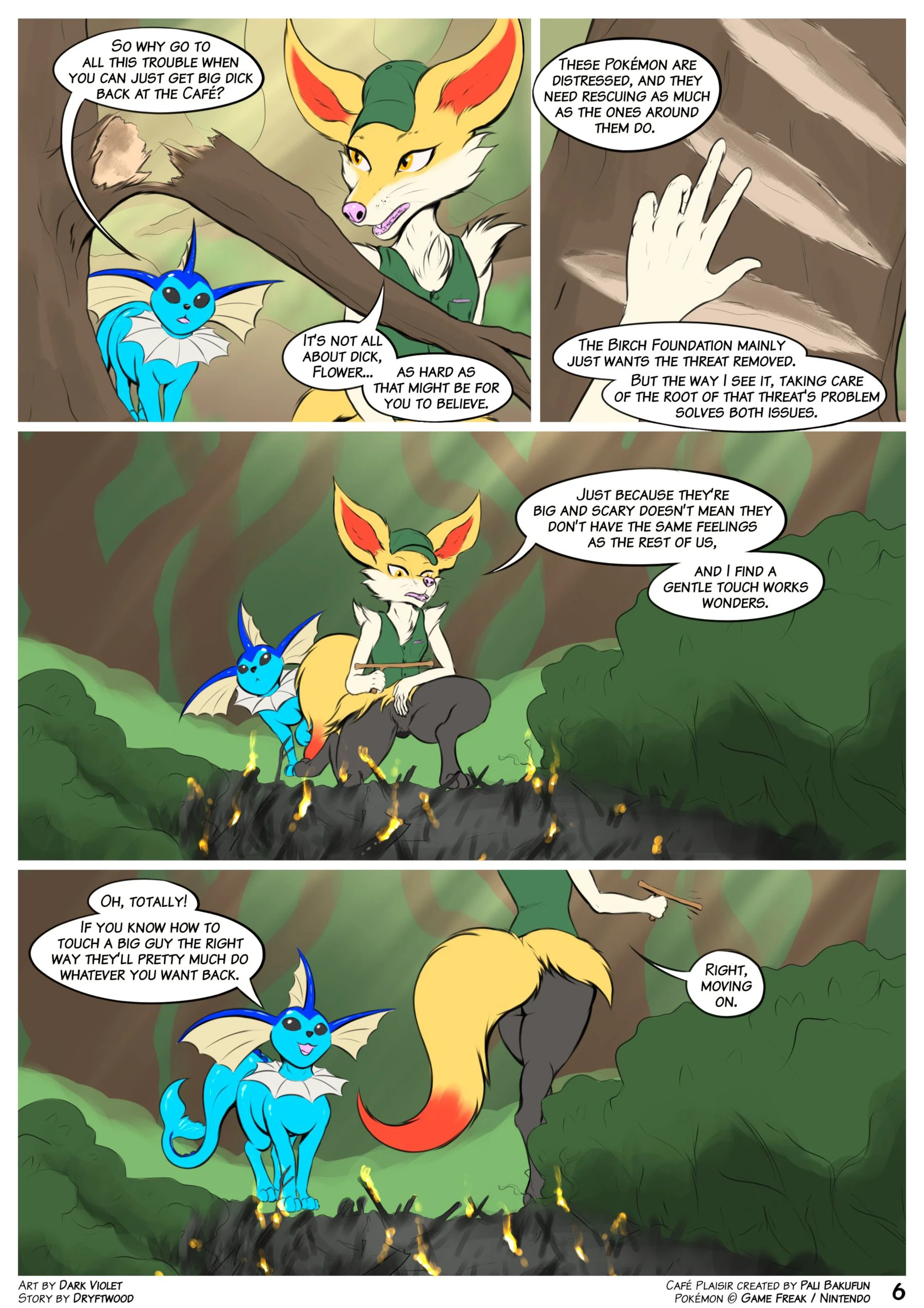Café Plaisir - Dowsing Flames — page 6